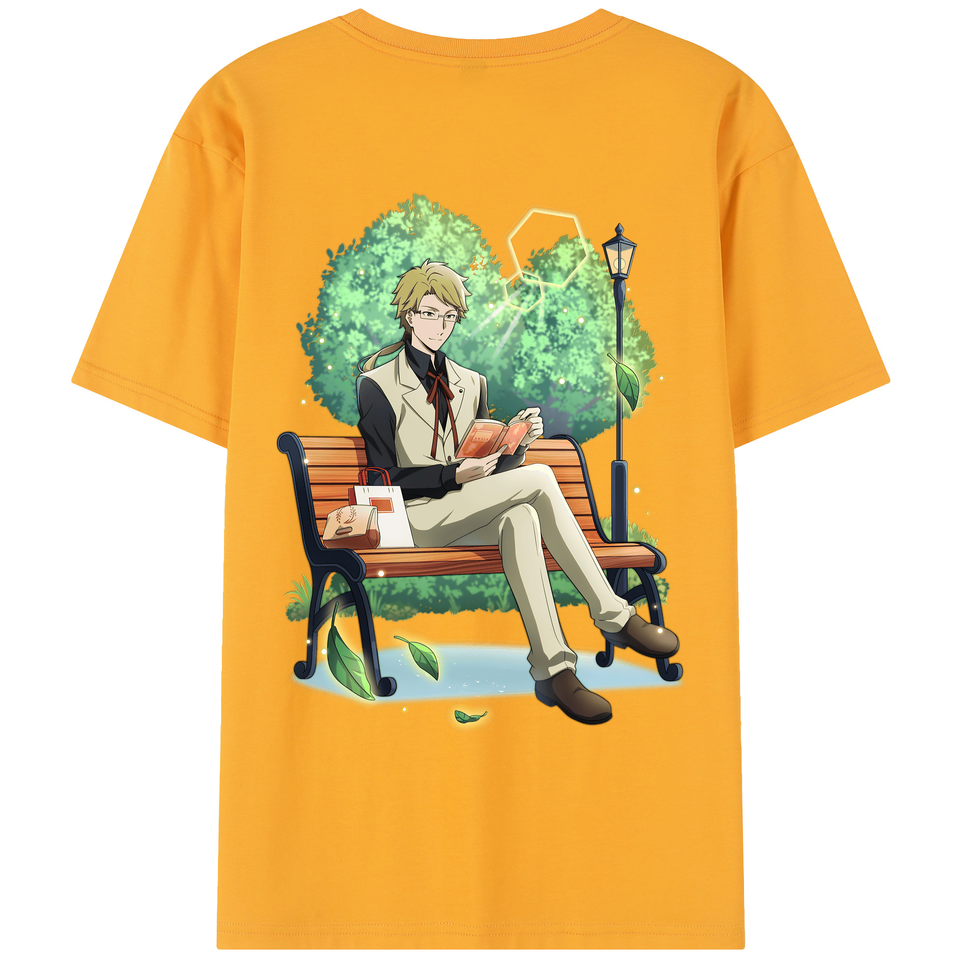 （画像用） 文豪ストレイドッグス Bungo Stray Dogs レディース半袖Tシャツ(バックプリント)