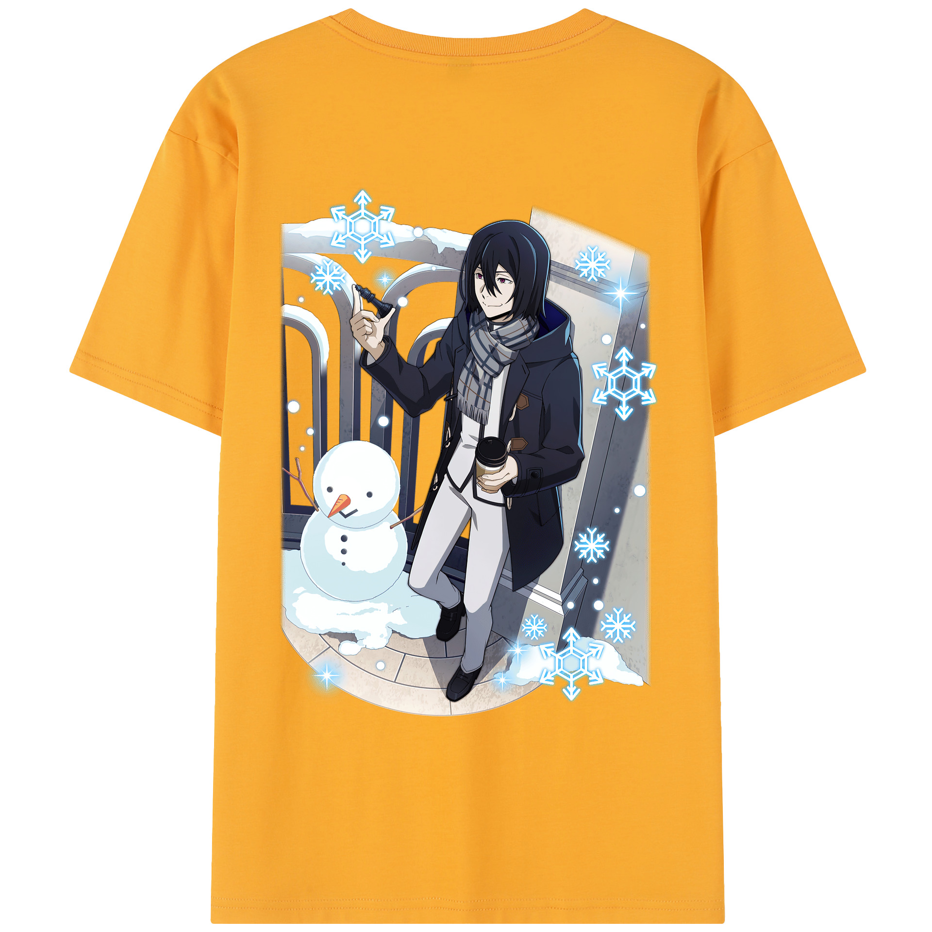 （画像用） 文豪ストレイドッグス Bungo Stray Dogs レディース半袖Tシャツ(バックプリント)