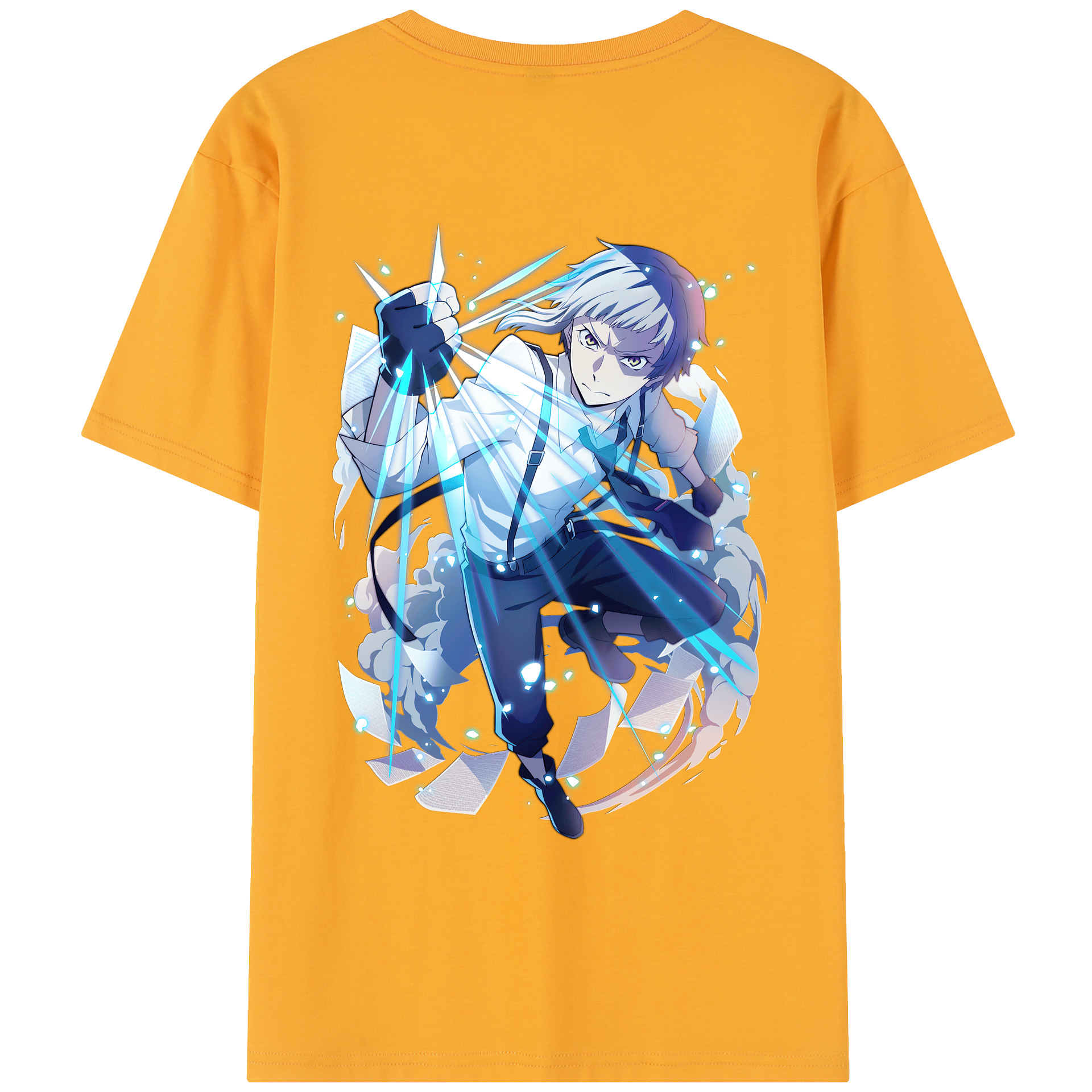 （画像用） 文豪ストレイドッグス Bungo Stray Dogs レディース半袖Tシャツ(バックプリント)