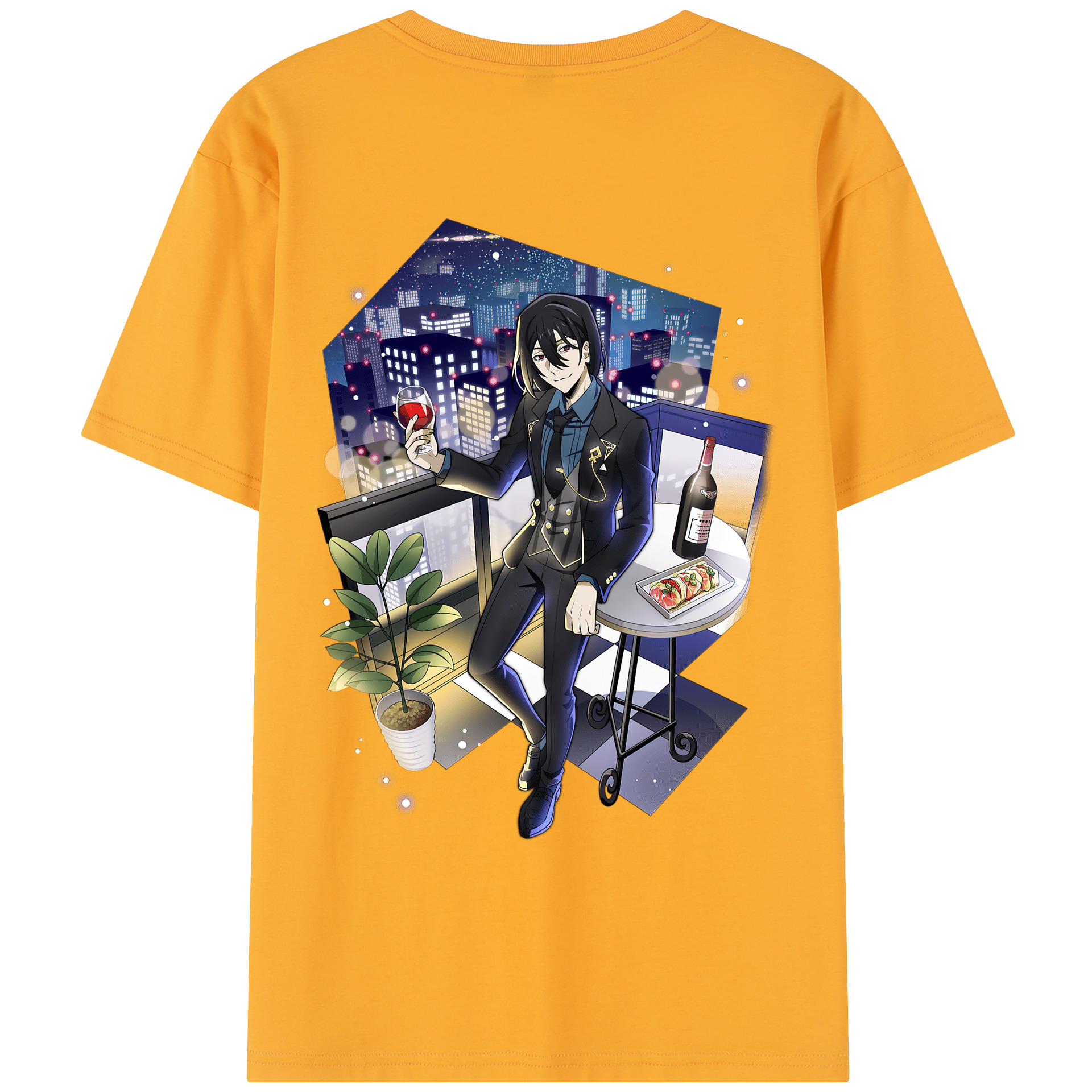 （画像用） 文豪ストレイドッグス Bungo Stray Dogs レディース半袖Tシャツ(バックプリント)