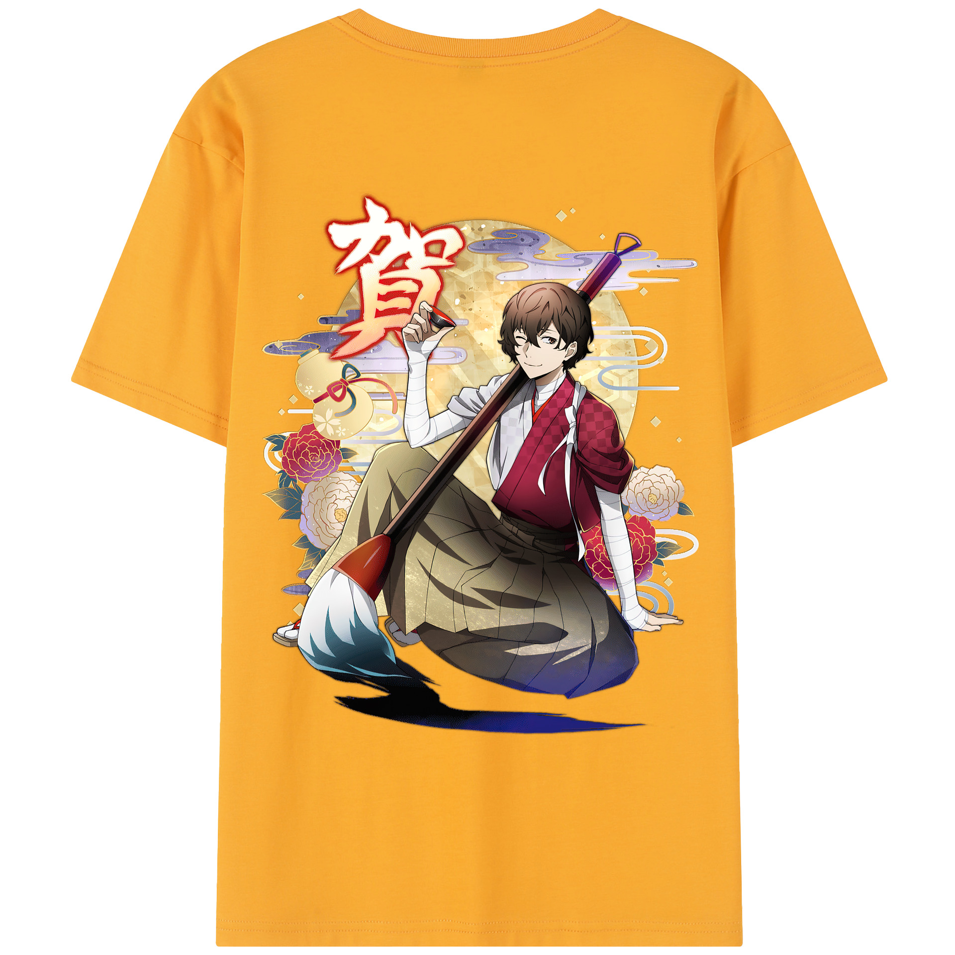（画像用） 文豪ストレイドッグス Bungo Stray Dogs レディース半袖Tシャツ(バックプリント)