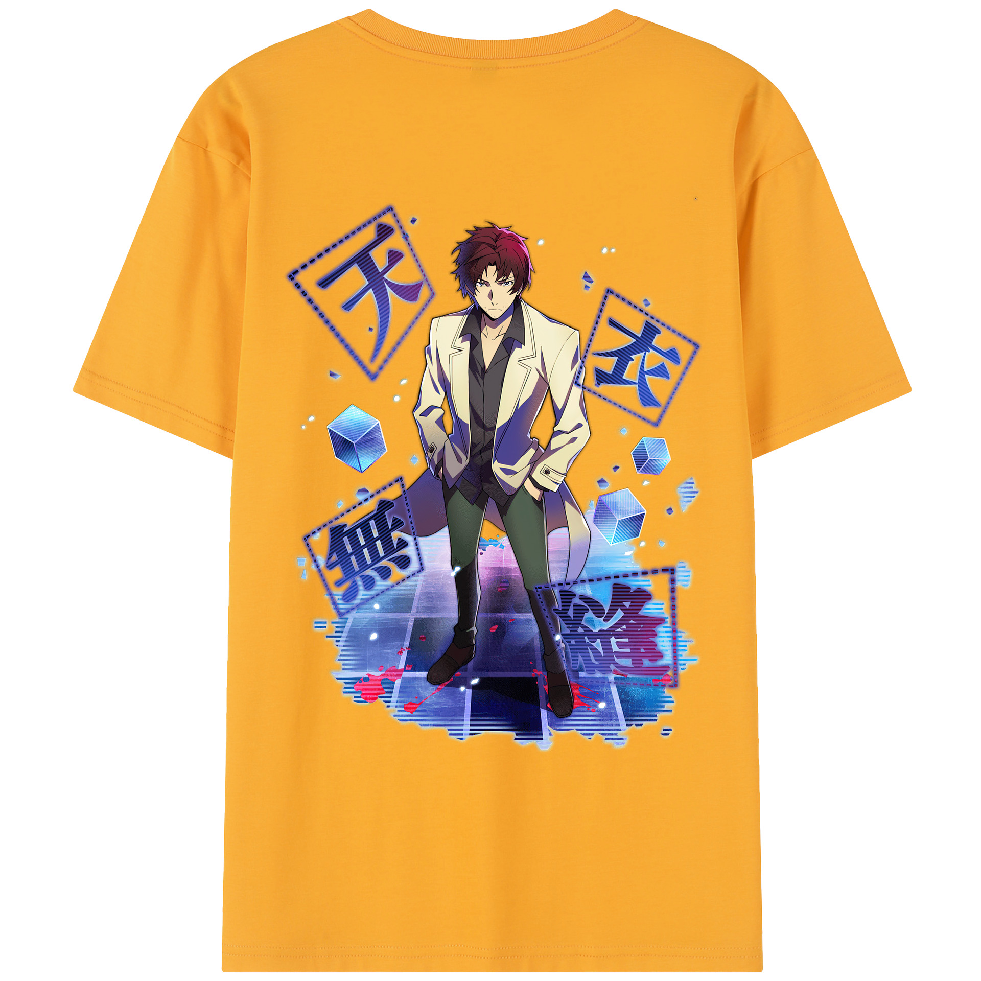 （画像用） 文豪ストレイドッグス Bungo Stray Dogs レディース半袖Tシャツ(バックプリント)