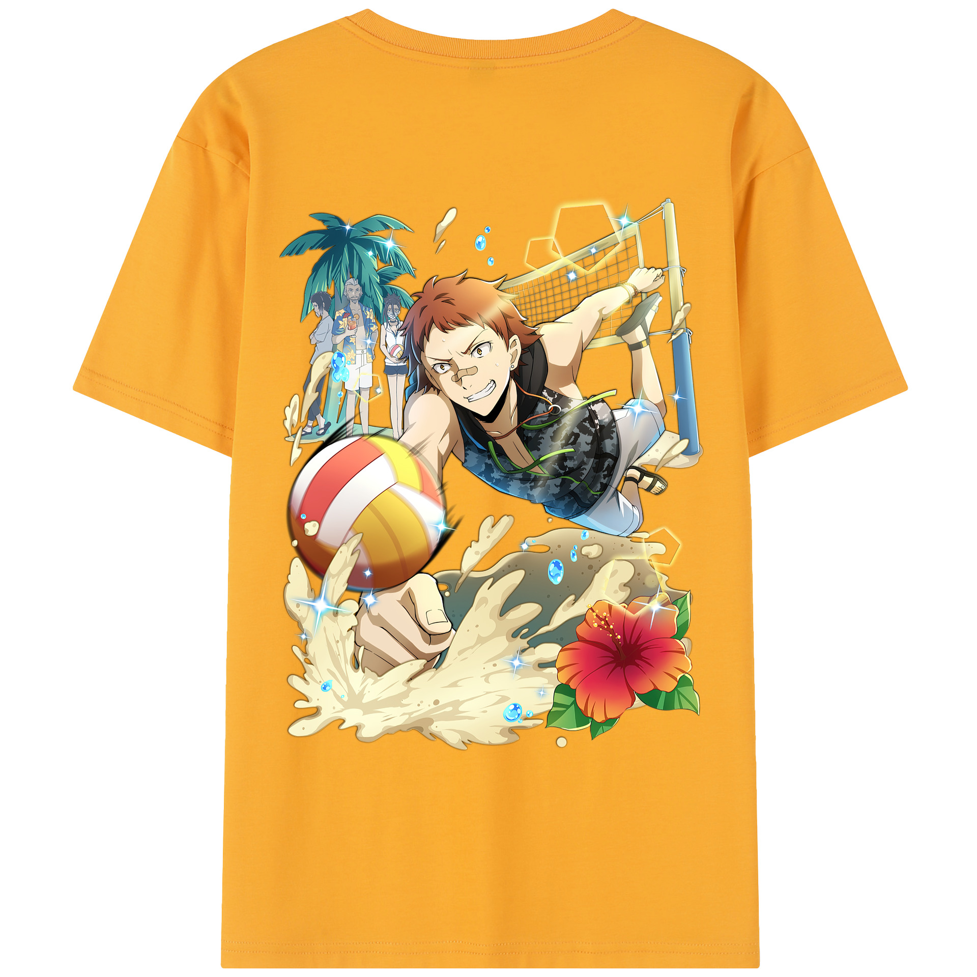 （画像用） 文豪ストレイドッグス Bungo Stray Dogs レディース半袖Tシャツ(バックプリント)