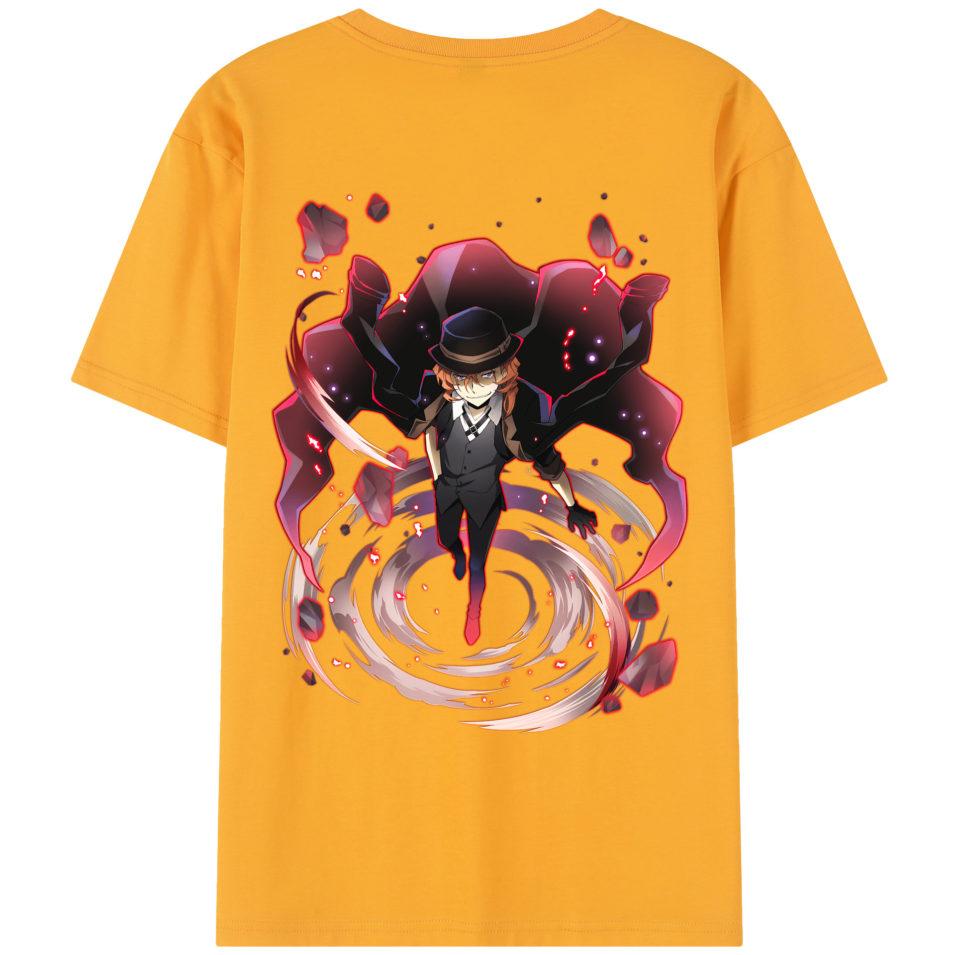 （画像用） 文豪ストレイドッグス Bungo Stray Dogs レディース半袖Tシャツ(バックプリント)