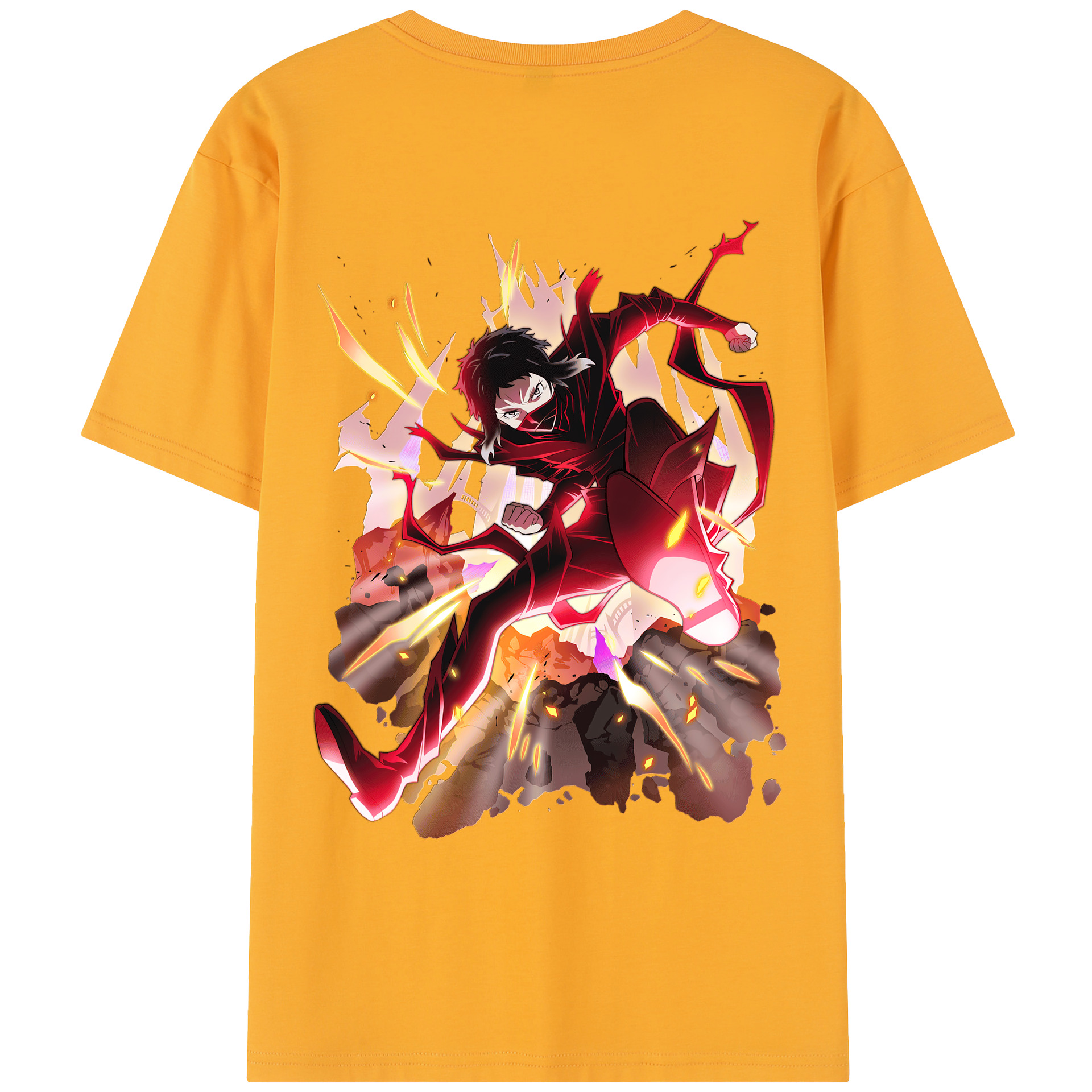 （画像用） 文豪ストレイドッグス Bungo Stray Dogs レディース半袖Tシャツ(バックプリント)