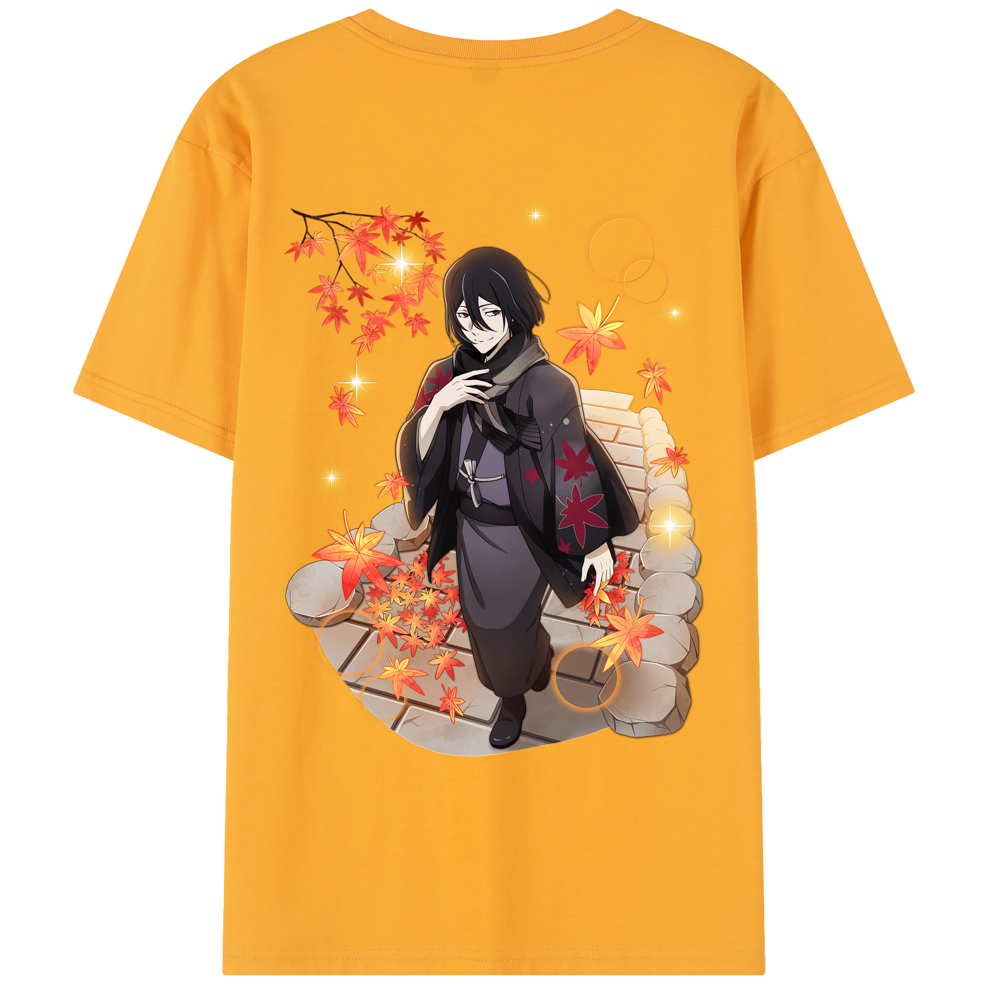 （画像用） 文豪ストレイドッグス Bungo Stray Dogs レディース半袖Tシャツ(バックプリント)