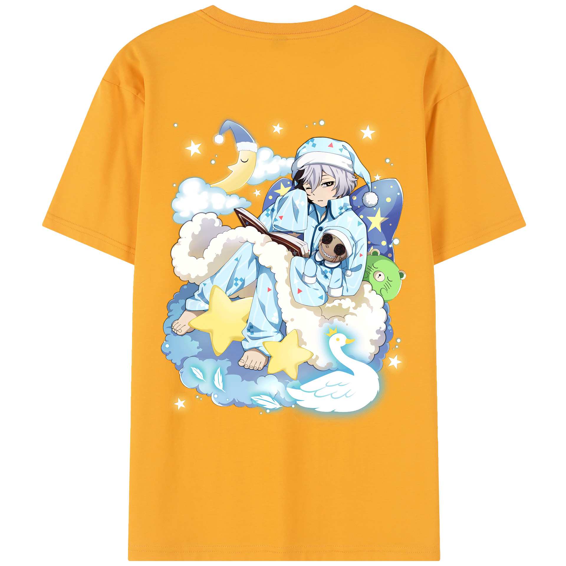 （画像用） 文豪ストレイドッグス Bungo Stray Dogs レディース半袖Tシャツ(バックプリント)
