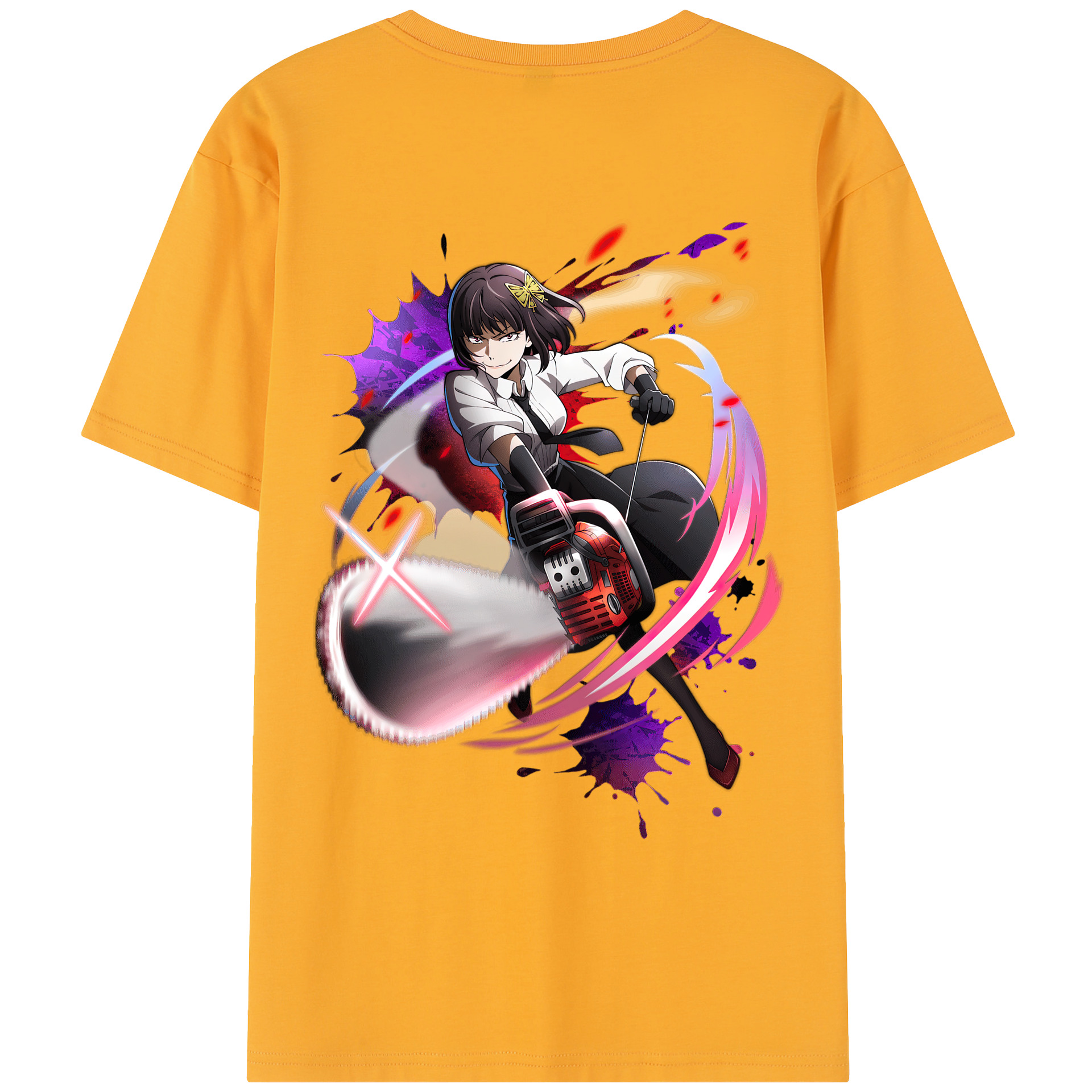 （画像用） 文豪ストレイドッグス Bungo Stray Dogs レディース半袖Tシャツ(バックプリント)