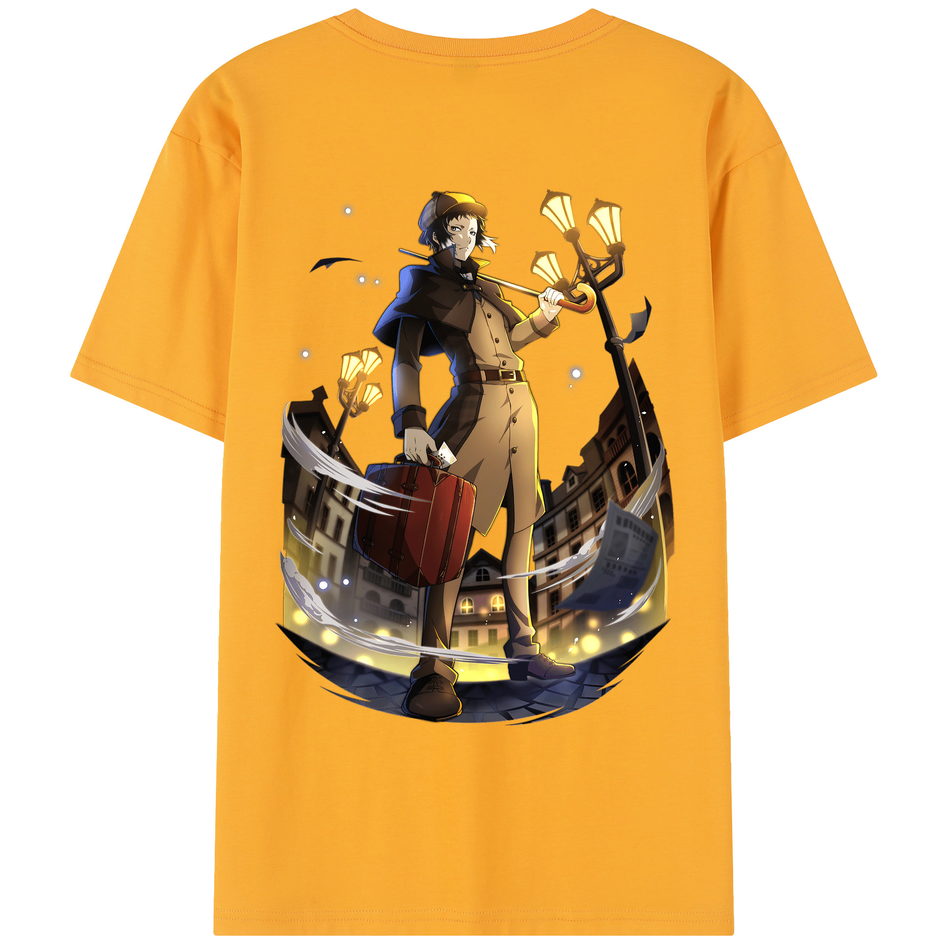 （画像用） 文豪ストレイドッグス Bungo Stray Dogs レディース半袖Tシャツ(バックプリント)