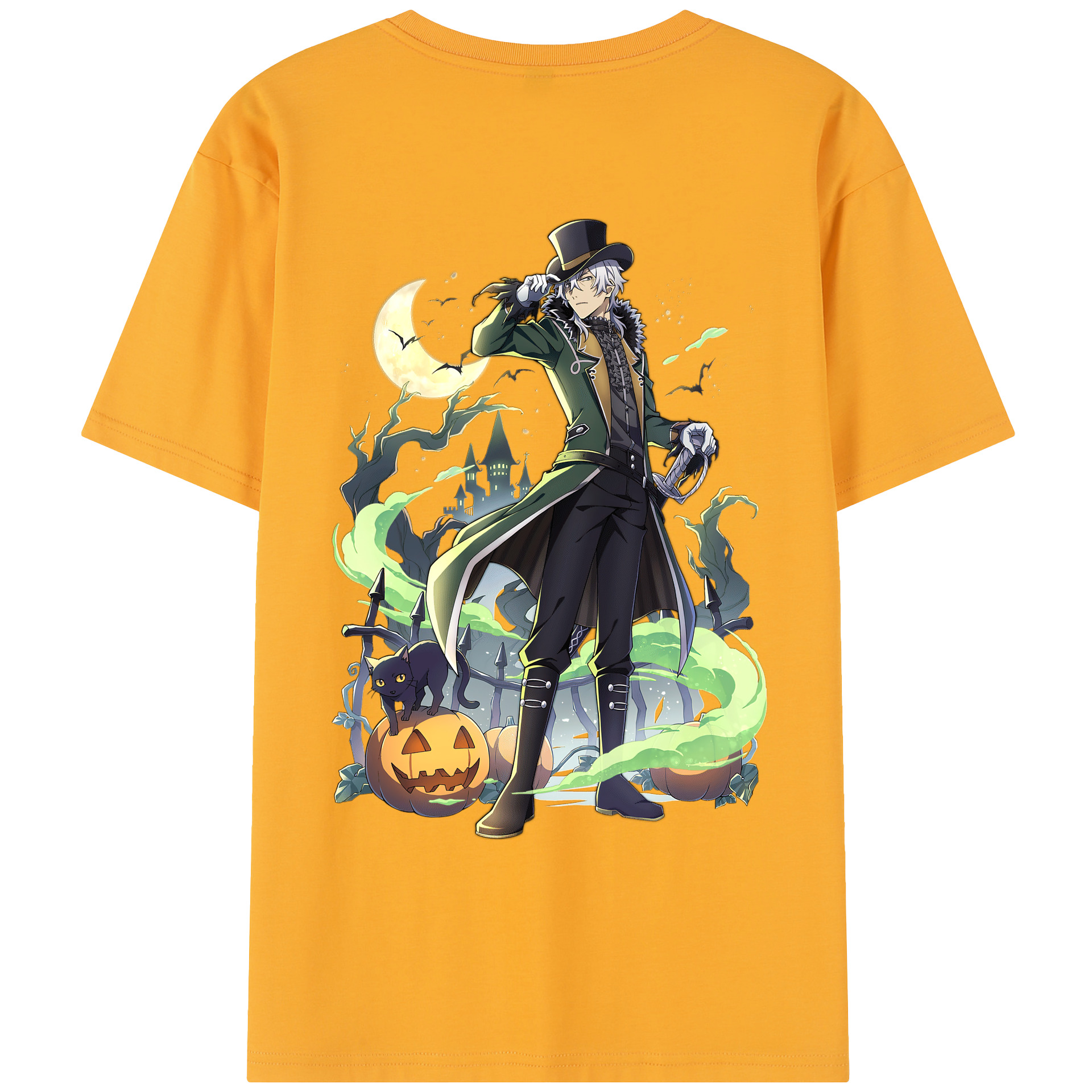 （画像用） 文豪ストレイドッグス Bungo Stray Dogs レディース半袖Tシャツ(バックプリント)