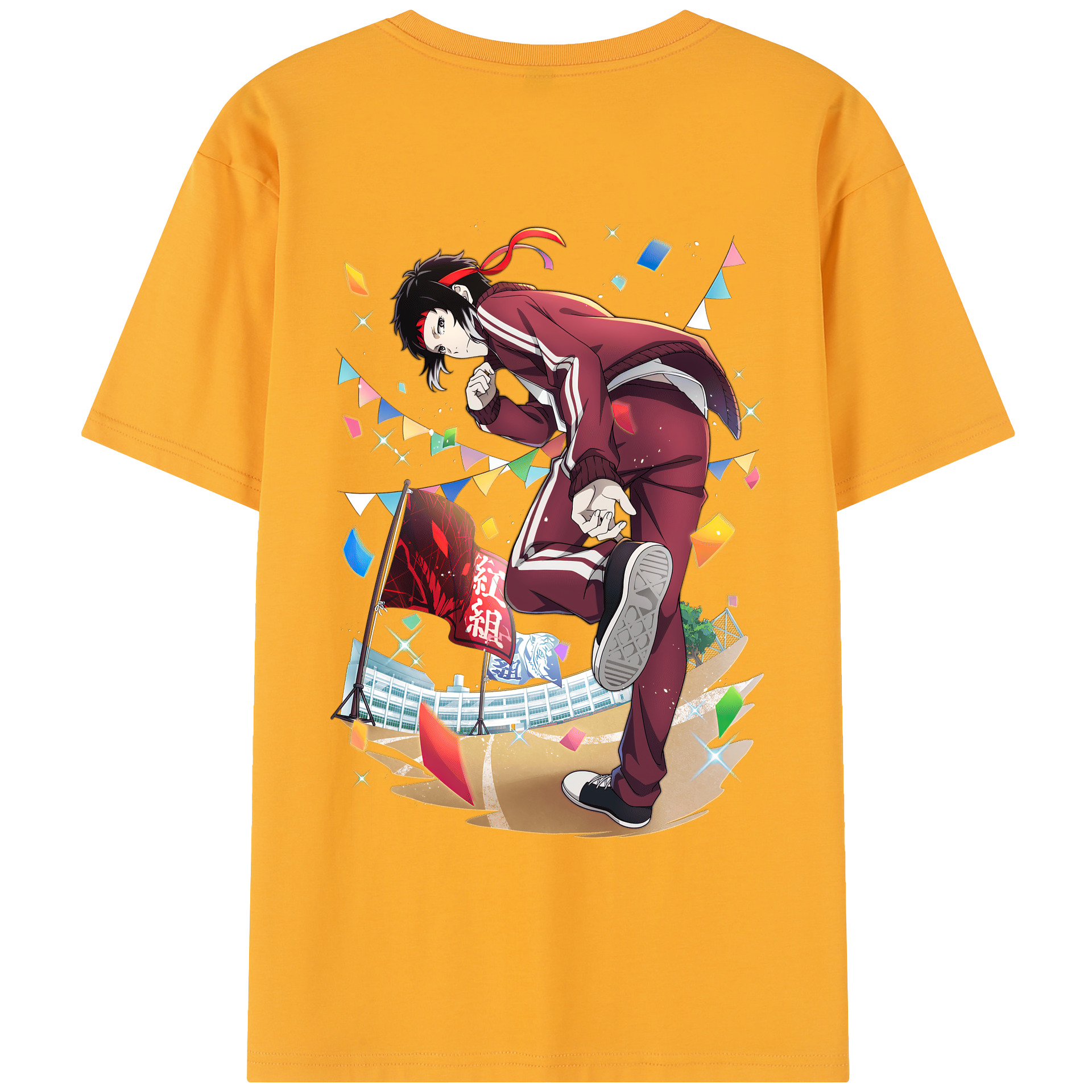 （画像用） 文豪ストレイドッグス Bungo Stray Dogs レディース半袖Tシャツ(バックプリント)