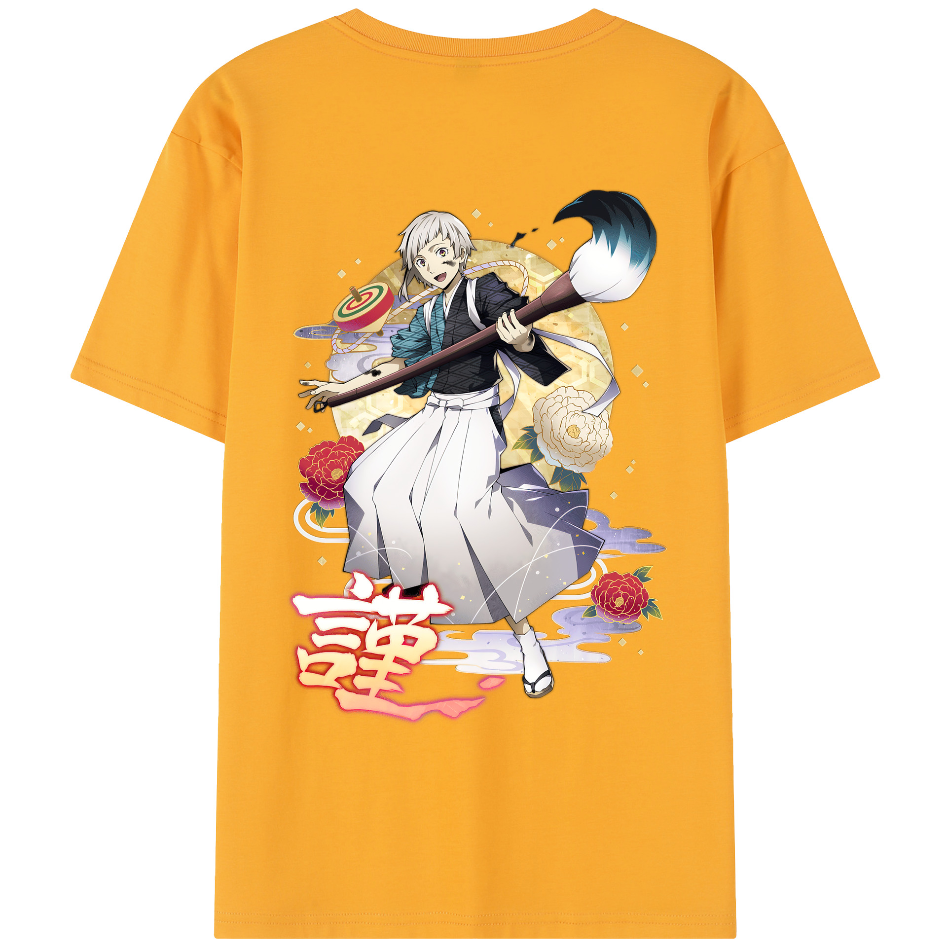 （画像用） 文豪ストレイドッグス Bungo Stray Dogs レディース半袖Tシャツ(バックプリント)
