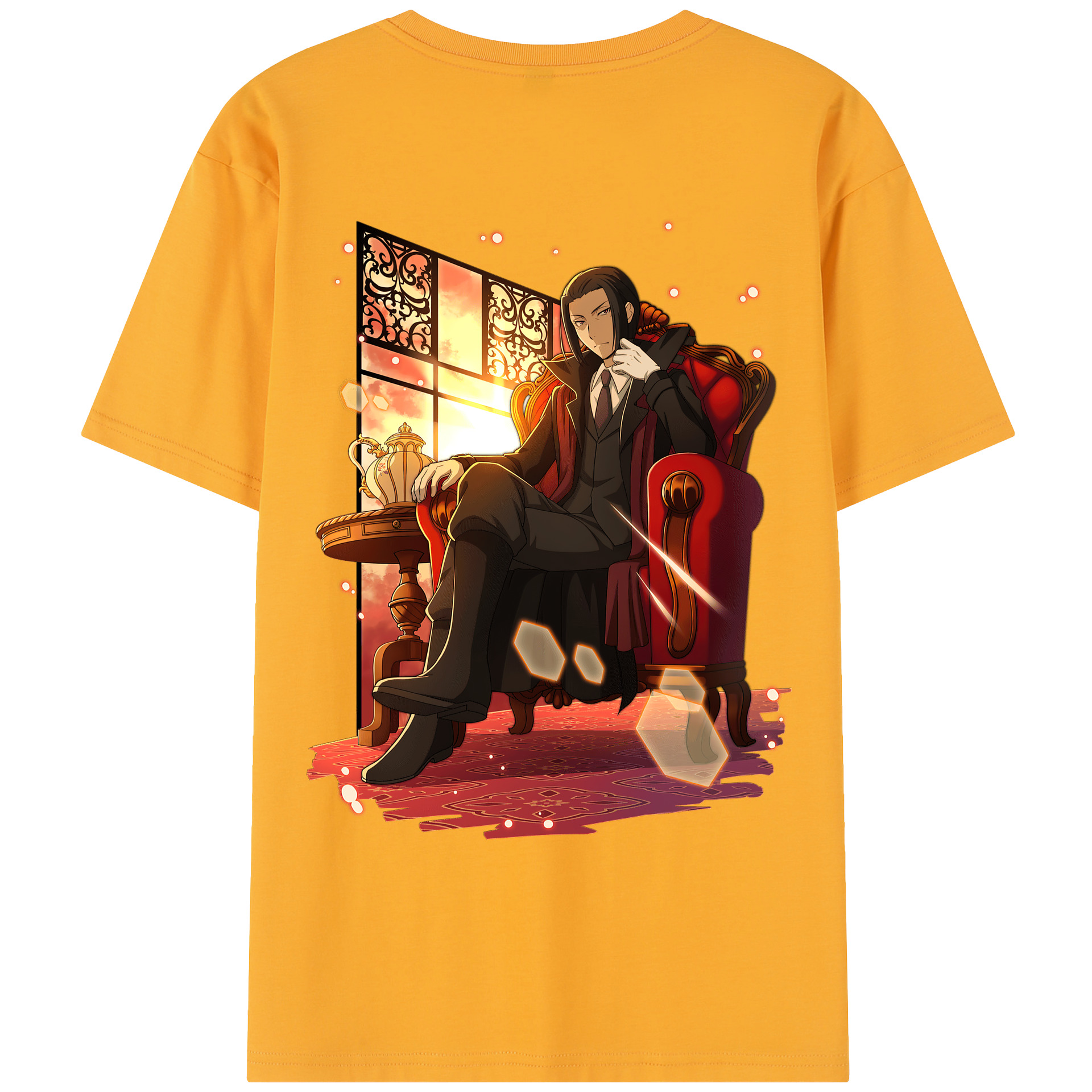 （画像用） 文豪ストレイドッグス Bungo Stray Dogs レディース半袖Tシャツ(バックプリント)
