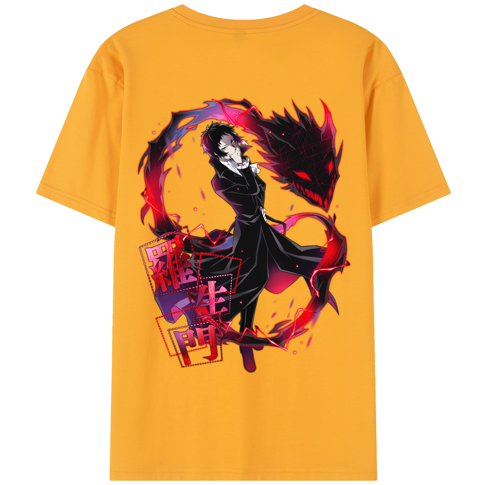 （画像用） 文豪ストレイドッグス Bungo Stray Dogs レディース半袖Tシャツ(バックプリント)