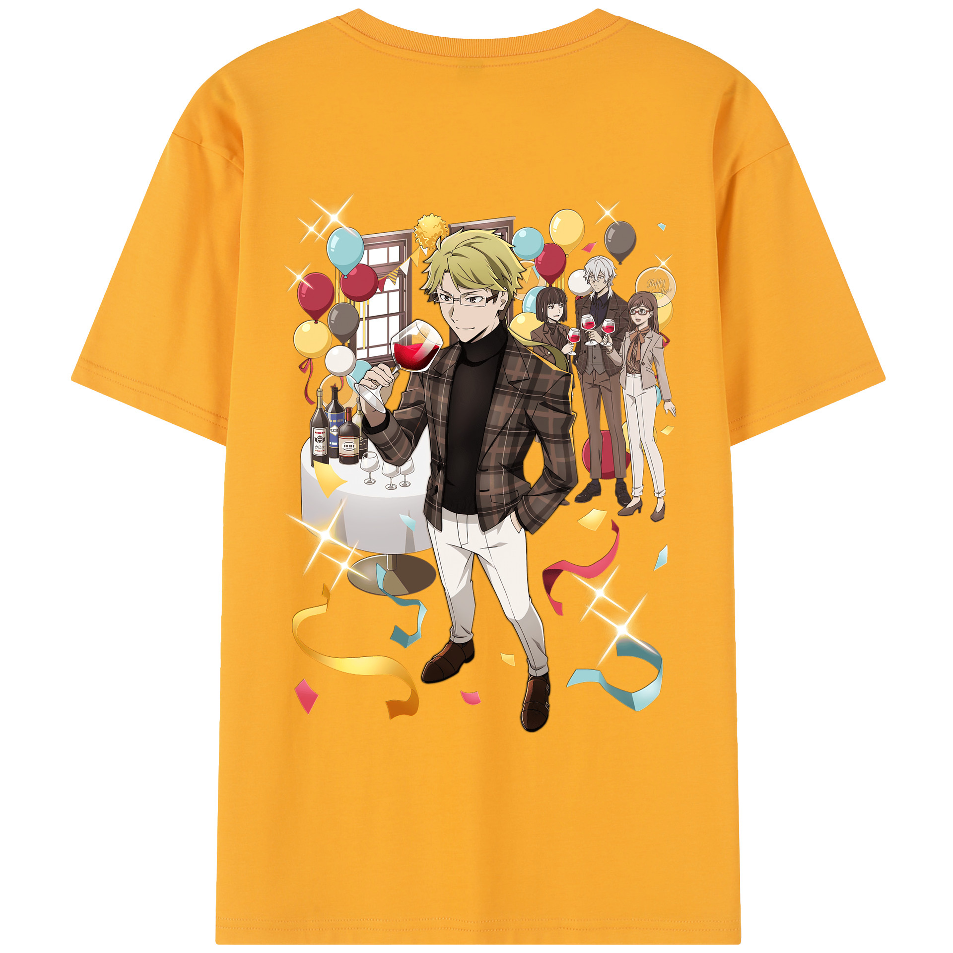 （画像用） 文豪ストレイドッグス Bungo Stray Dogs レディース半袖Tシャツ(バックプリント)