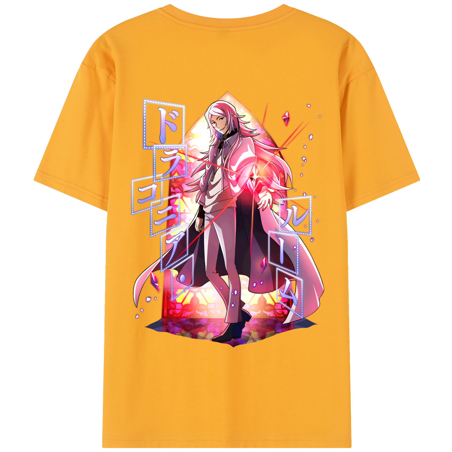 （画像用） 文豪ストレイドッグス Bungo Stray Dogs レディース半袖Tシャツ(バックプリント)