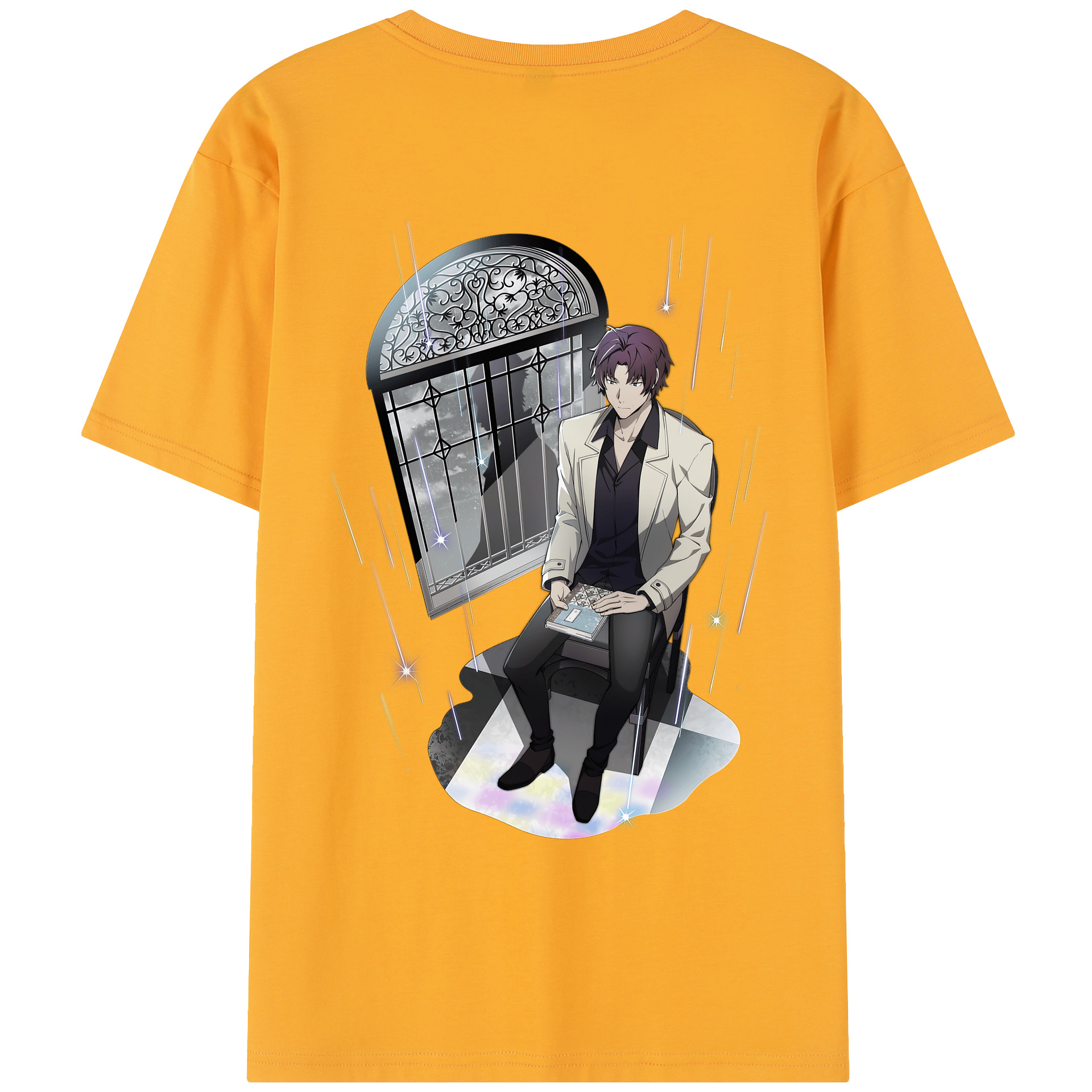 （画像用） 文豪ストレイドッグス Bungo Stray Dogs レディース半袖Tシャツ(バックプリント)