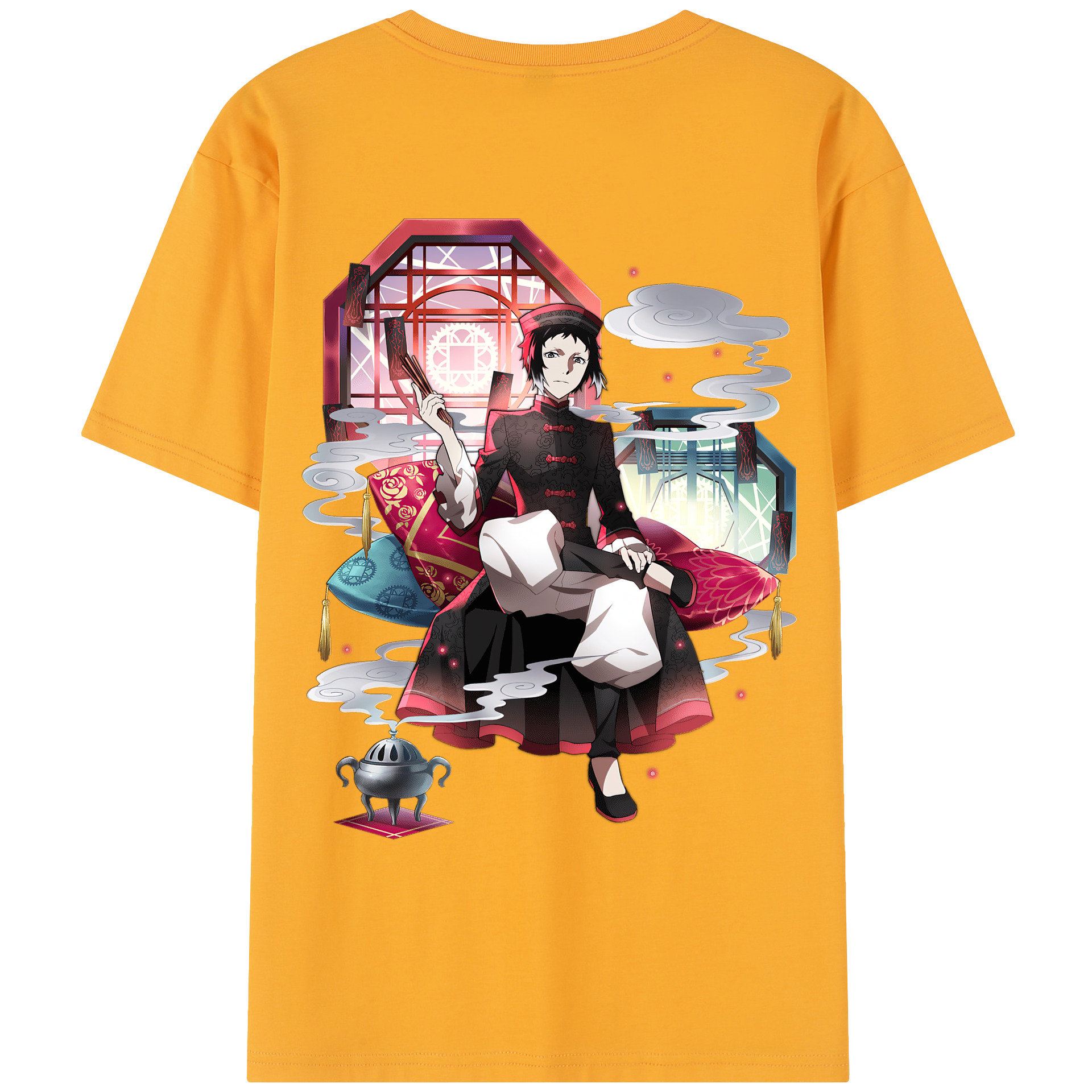 （画像用） 文豪ストレイドッグス Bungo Stray Dogs レディース半袖Tシャツ(バックプリント)