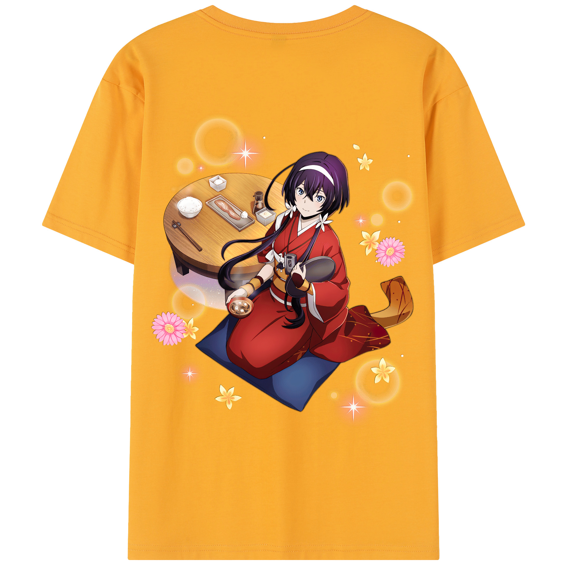 （画像用） 文豪ストレイドッグス Bungo Stray Dogs レディース半袖Tシャツ(バックプリント)
