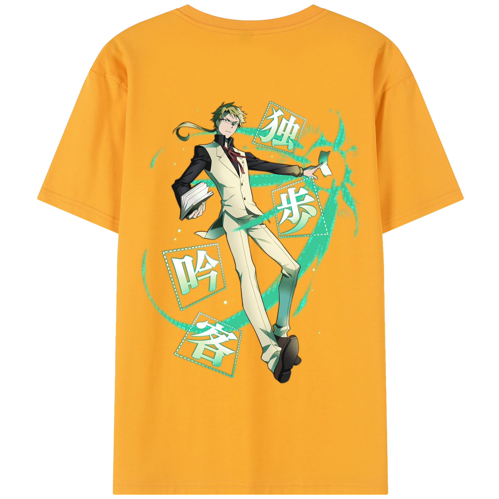 （画像用） 文豪ストレイドッグス Bungo Stray Dogs レディース半袖Tシャツ(バックプリント)
