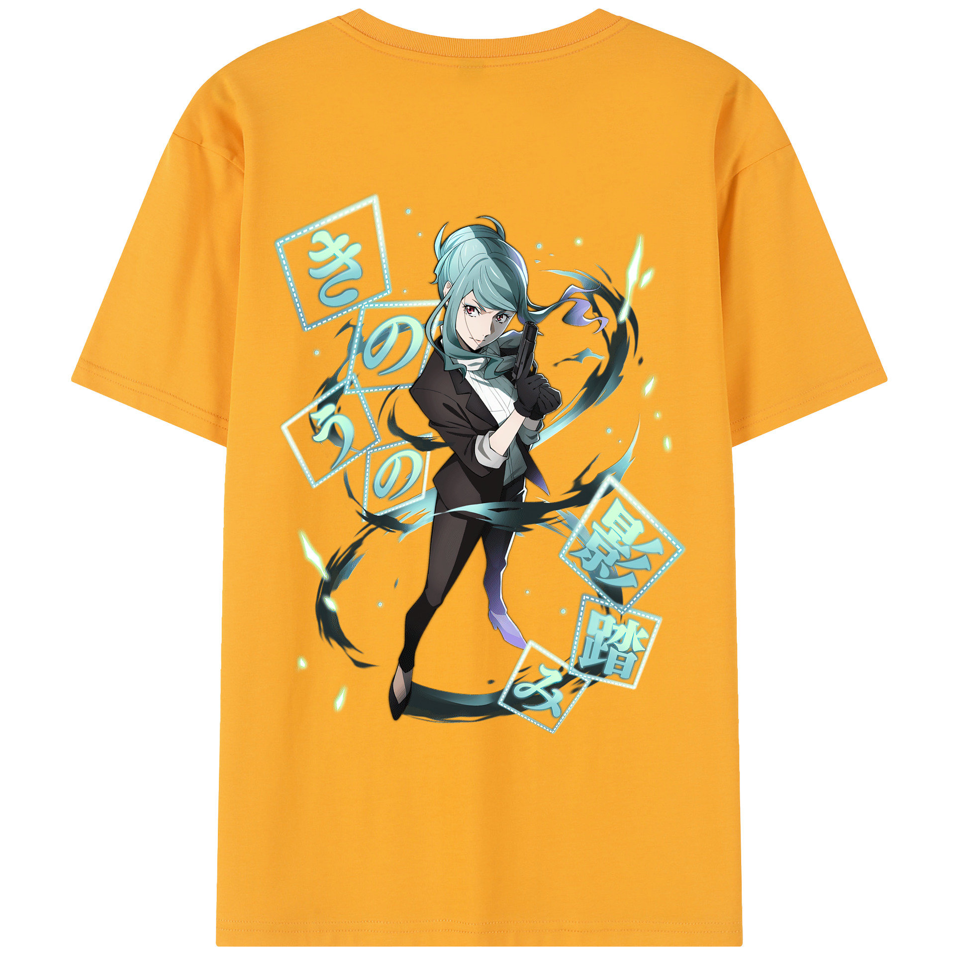 （画像用） 文豪ストレイドッグス Bungo Stray Dogs レディース半袖Tシャツ(バックプリント)