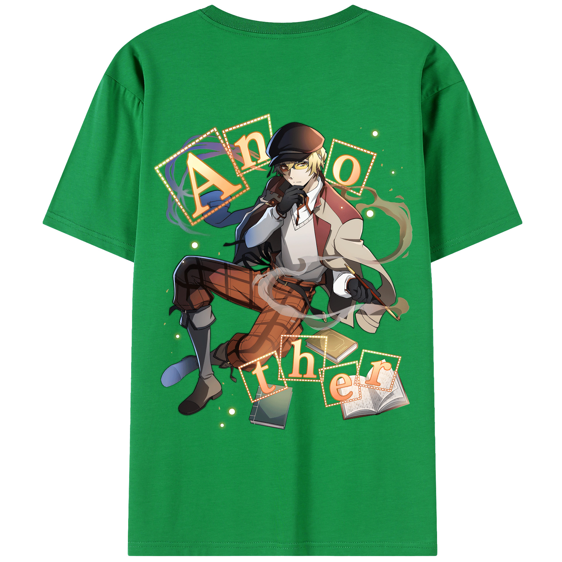 （画像用） 文豪ストレイドッグス Bungo Stray Dogs レディース半袖Tシャツ(バックプリント)