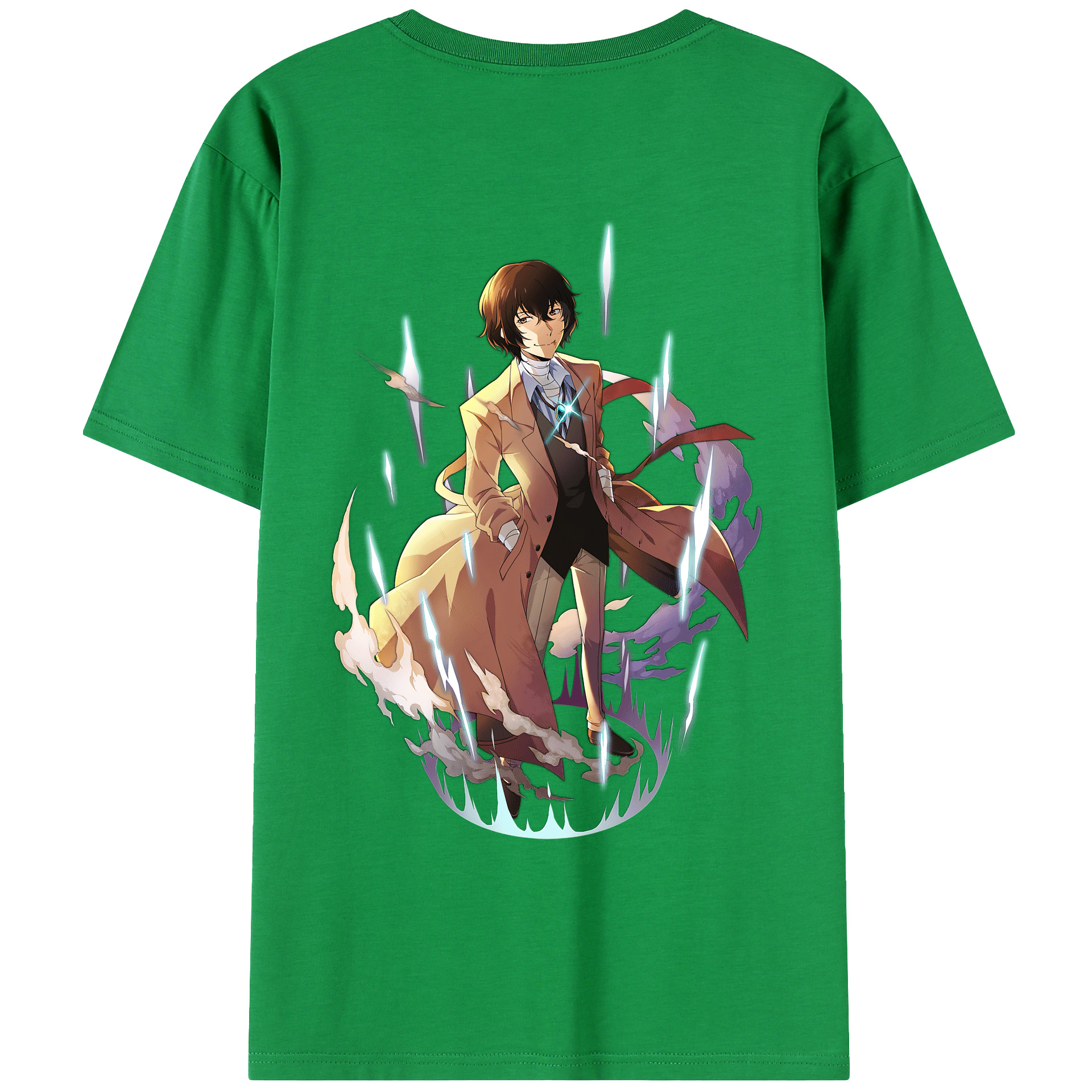 （画像用） 文豪ストレイドッグス Bungo Stray Dogs レディース半袖Tシャツ(バックプリント)