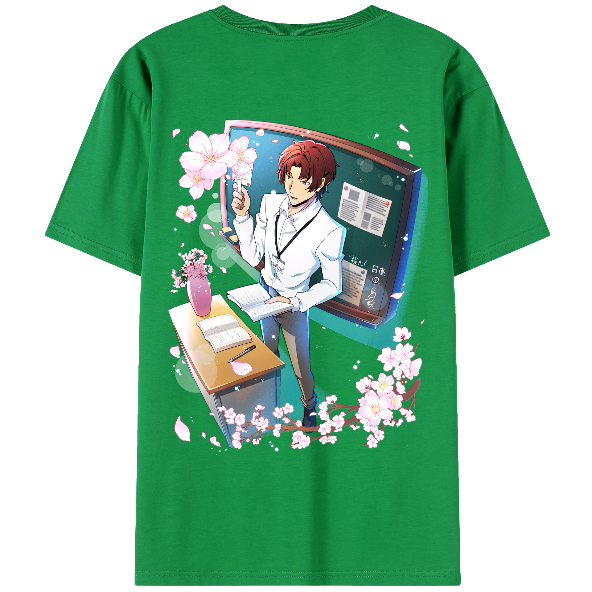 （画像用） 文豪ストレイドッグス Bungo Stray Dogs レディース半袖Tシャツ(バックプリント)