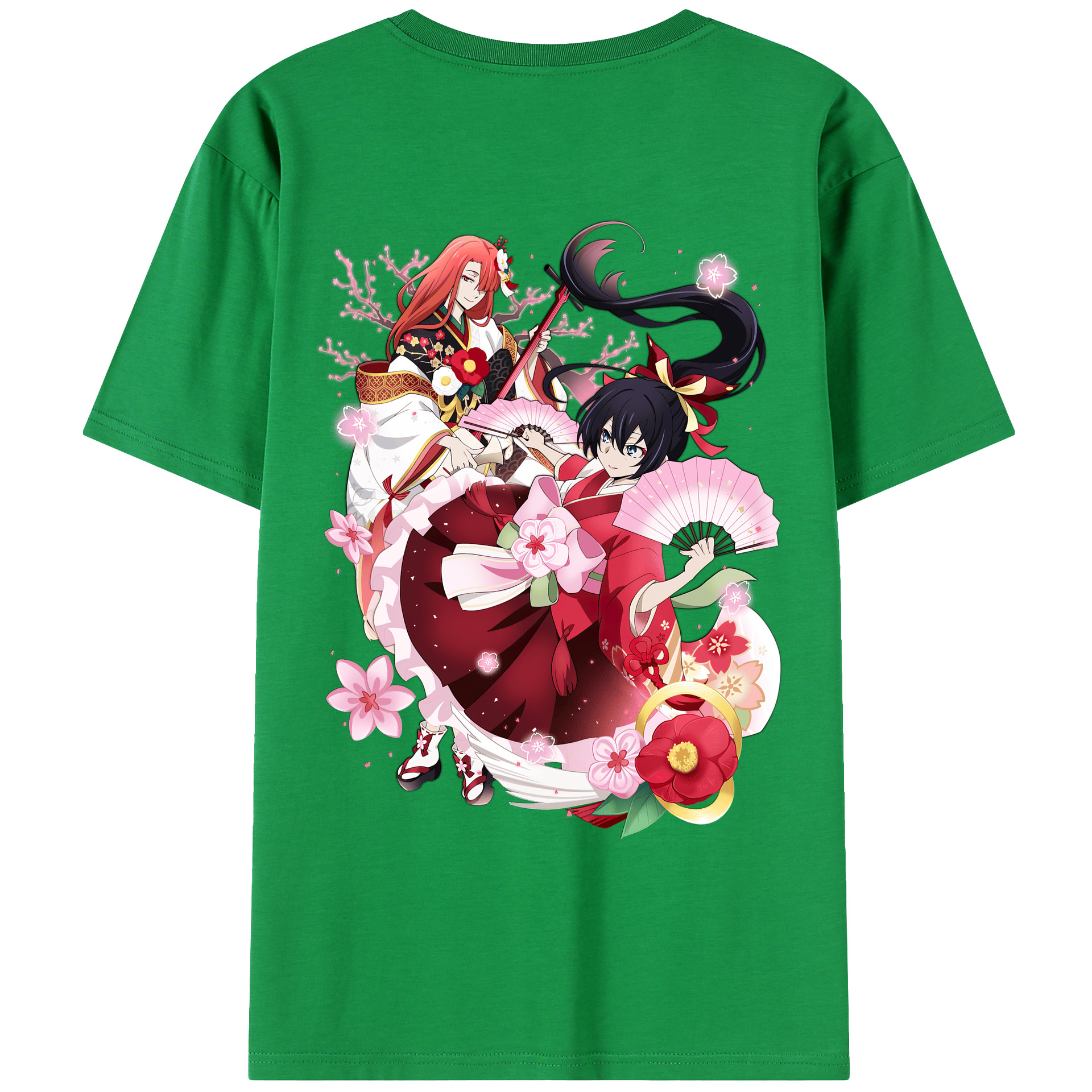 （画像用） 文豪ストレイドッグス Bungo Stray Dogs レディース半袖Tシャツ(バックプリント)
