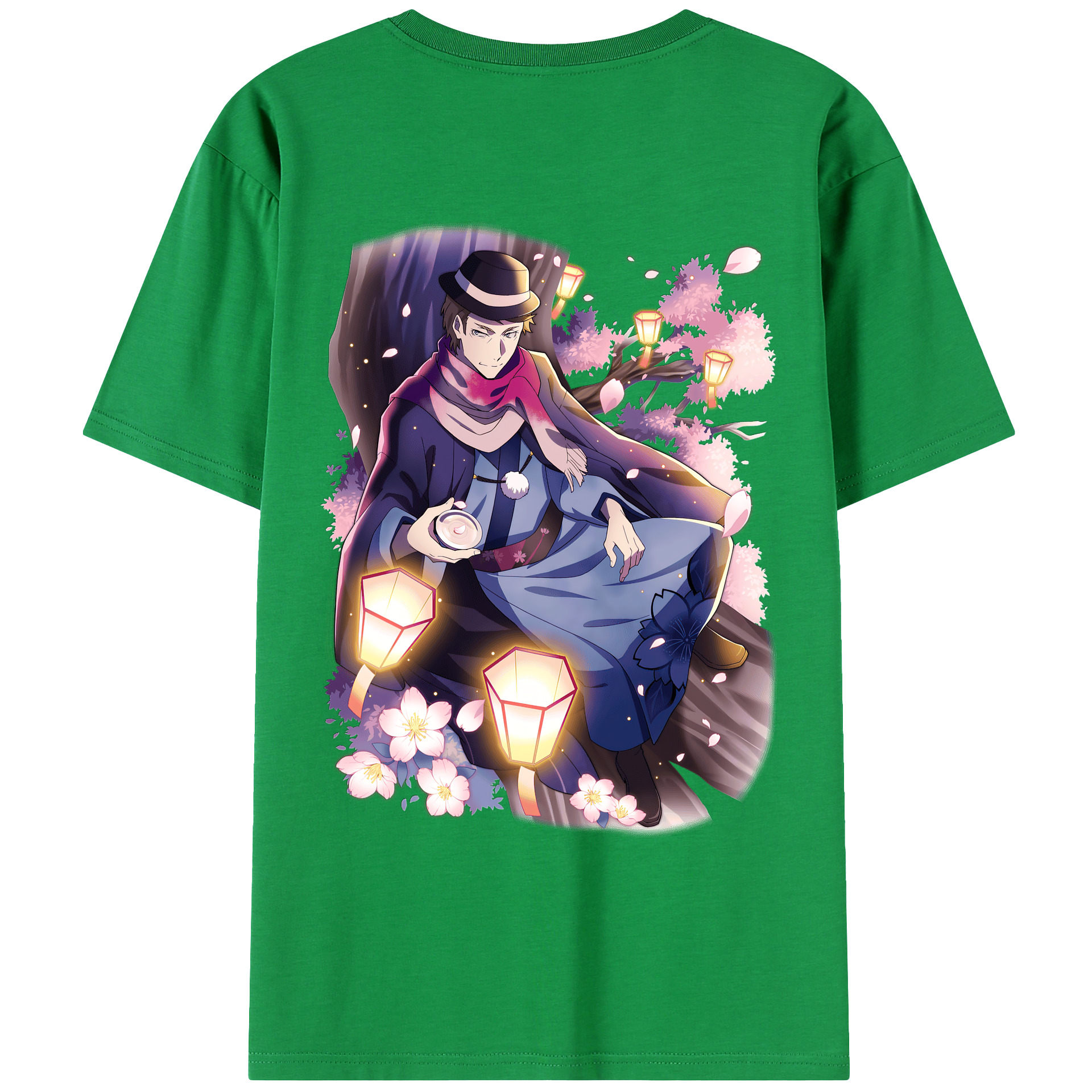 （画像用） 文豪ストレイドッグス Bungo Stray Dogs レディース半袖Tシャツ(バックプリント)