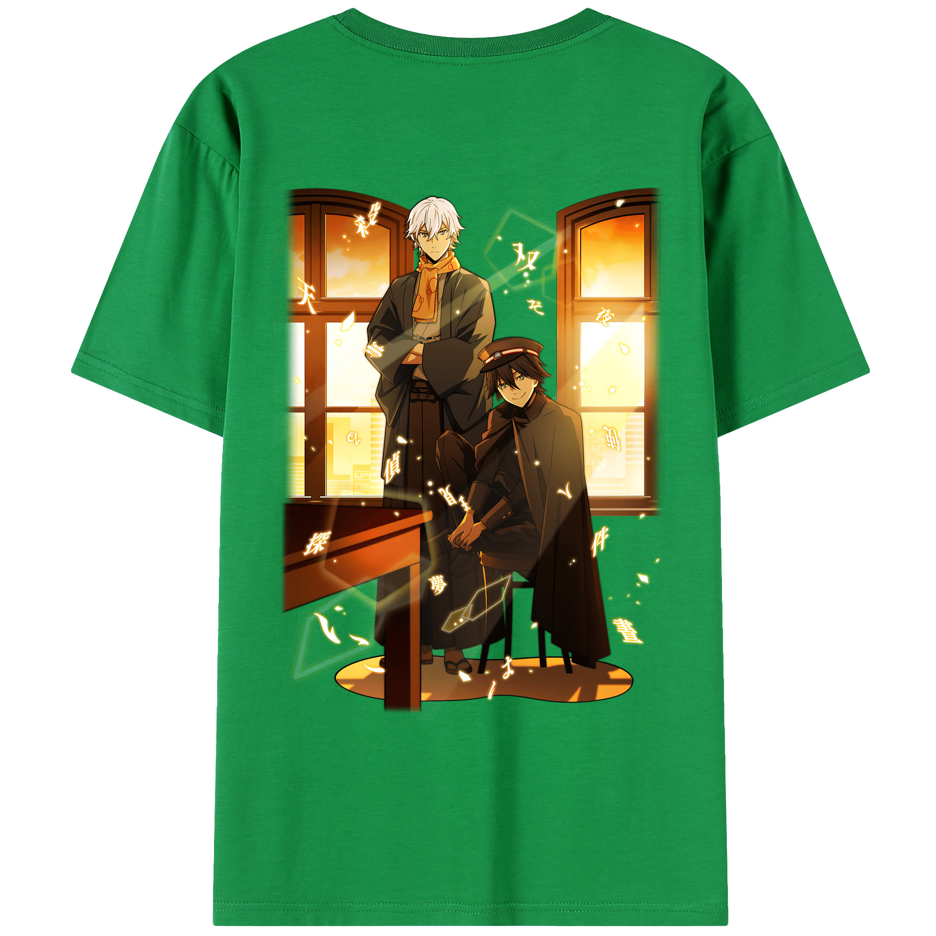 （画像用） 文豪ストレイドッグス Bungo Stray Dogs レディース半袖Tシャツ(バックプリント)