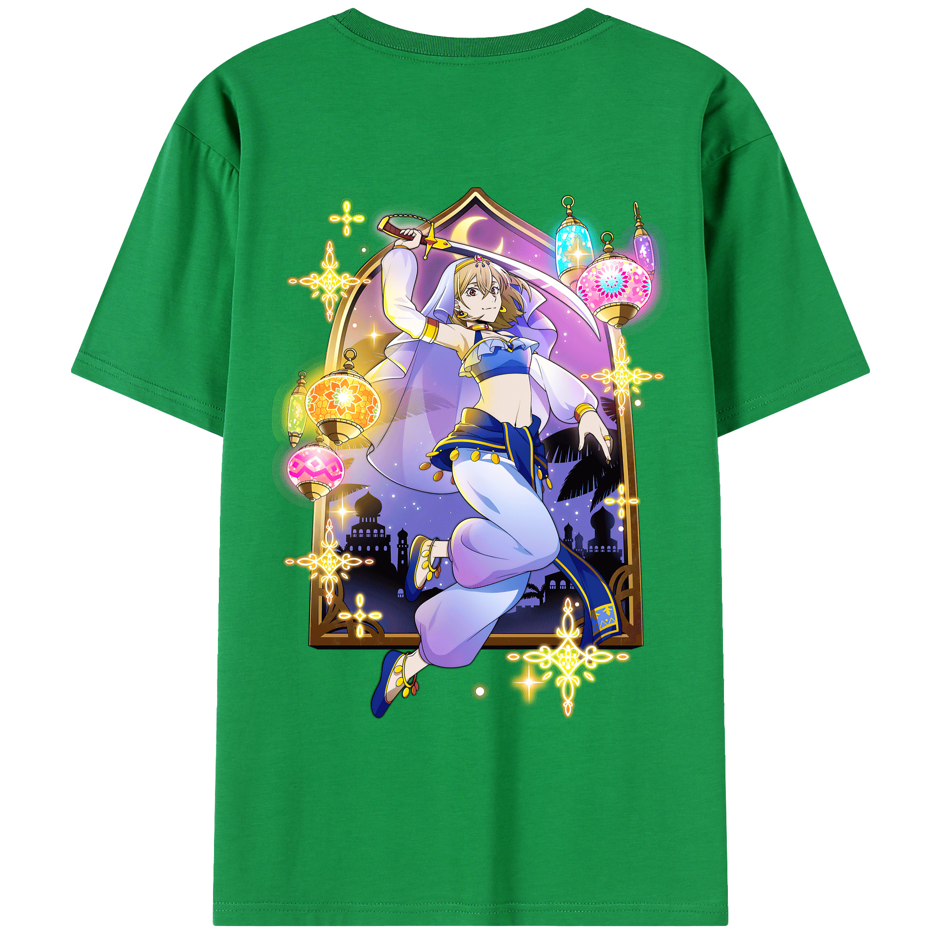 （画像用） 文豪ストレイドッグス Bungo Stray Dogs レディース半袖Tシャツ(バックプリント)