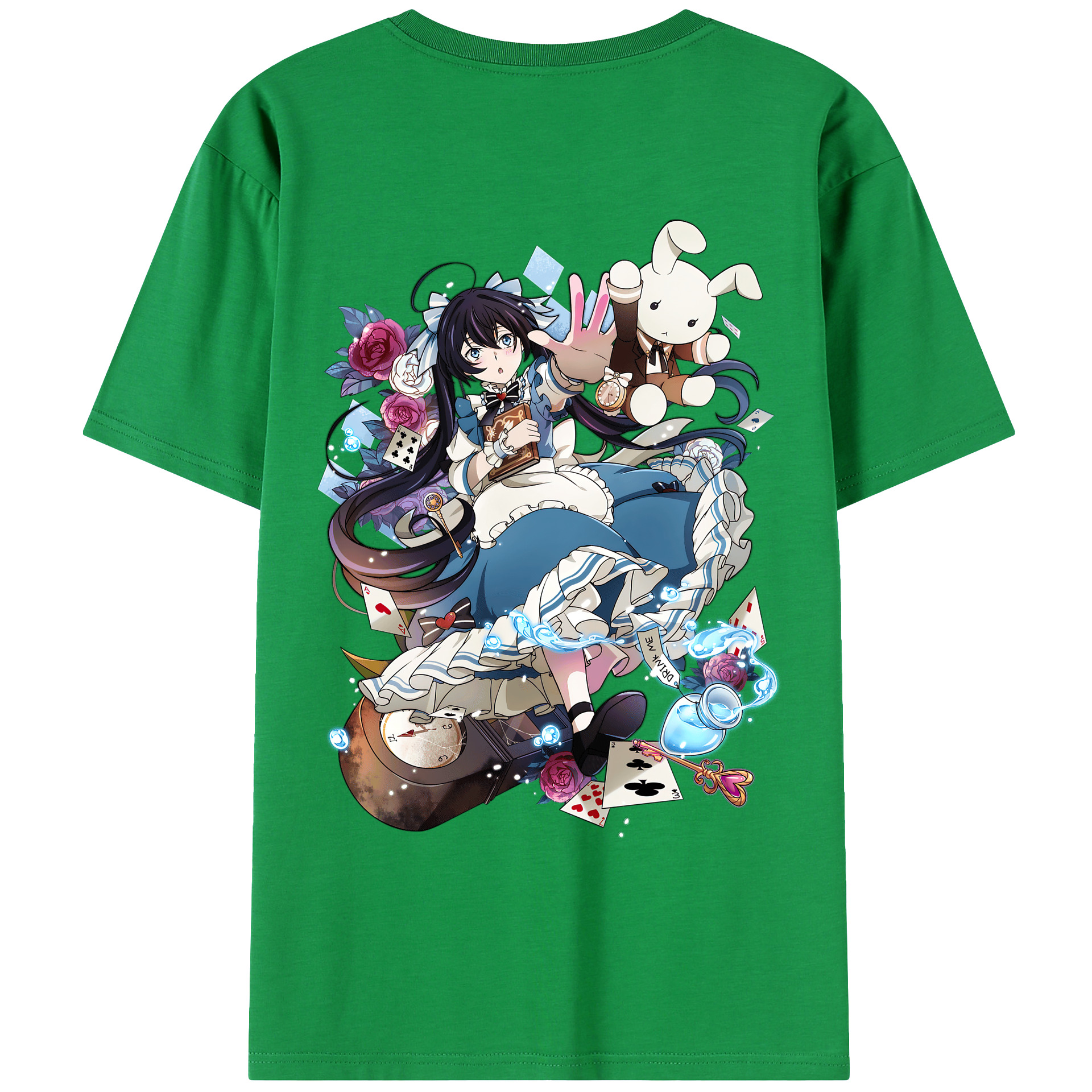 （画像用） 文豪ストレイドッグス Bungo Stray Dogs レディース半袖Tシャツ(バックプリント)