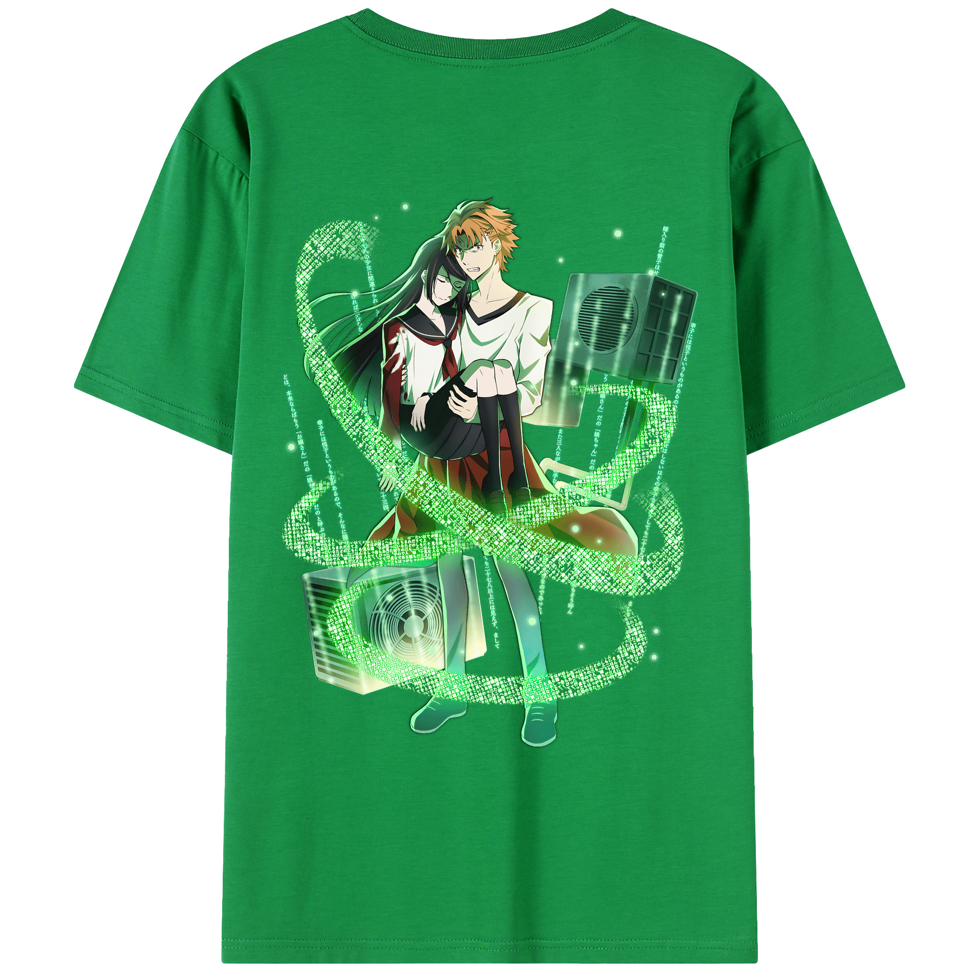 （画像用） 文豪ストレイドッグス Bungo Stray Dogs レディース半袖Tシャツ(バックプリント)