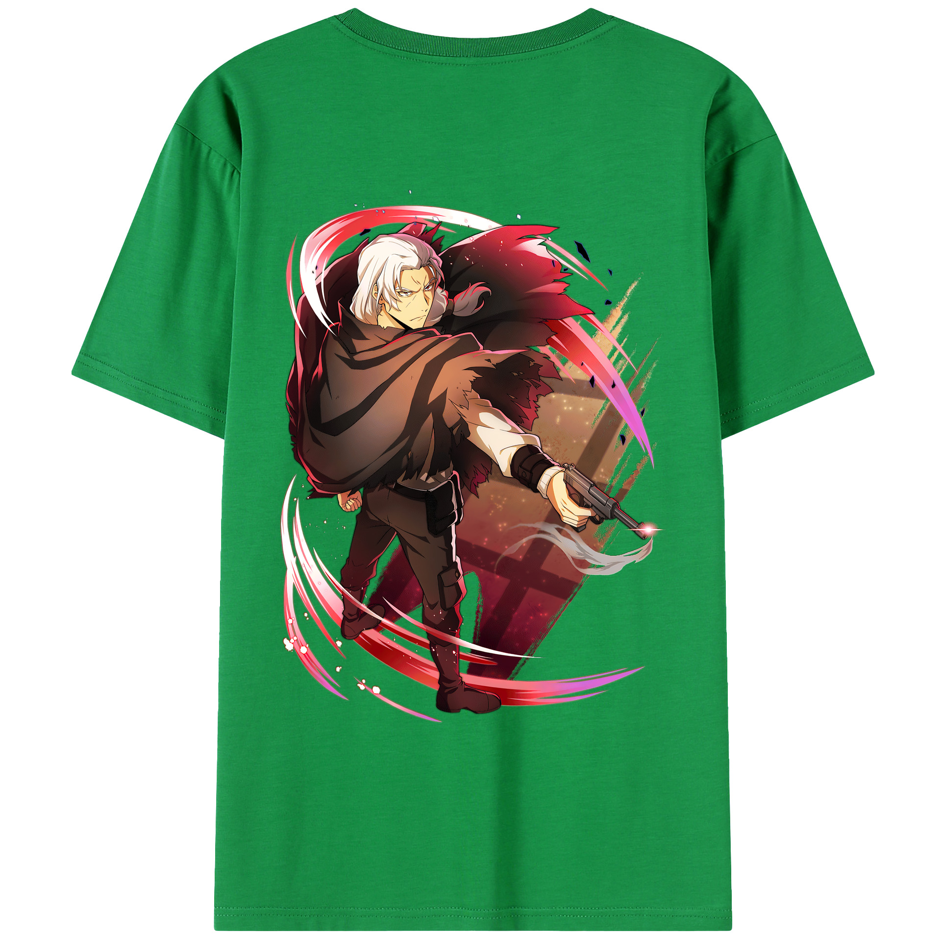 （画像用） 文豪ストレイドッグス Bungo Stray Dogs レディース半袖Tシャツ(バックプリント)