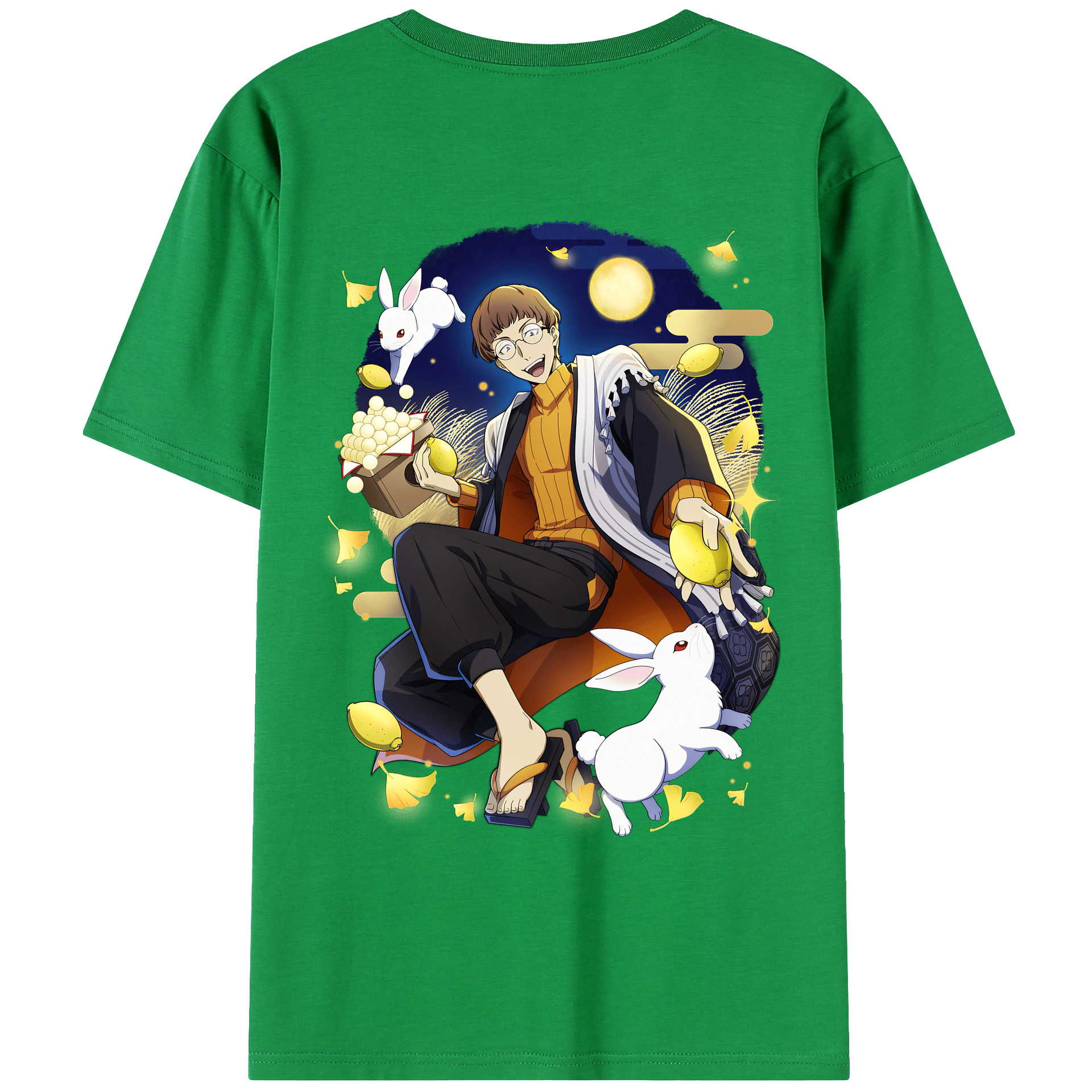 （画像用） 文豪ストレイドッグス Bungo Stray Dogs レディース半袖Tシャツ(バックプリント)