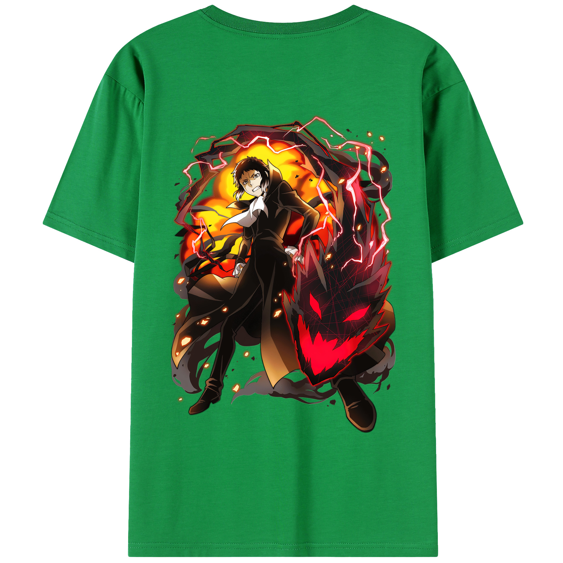 （画像用） 文豪ストレイドッグス Bungo Stray Dogs レディース半袖Tシャツ(バックプリント)