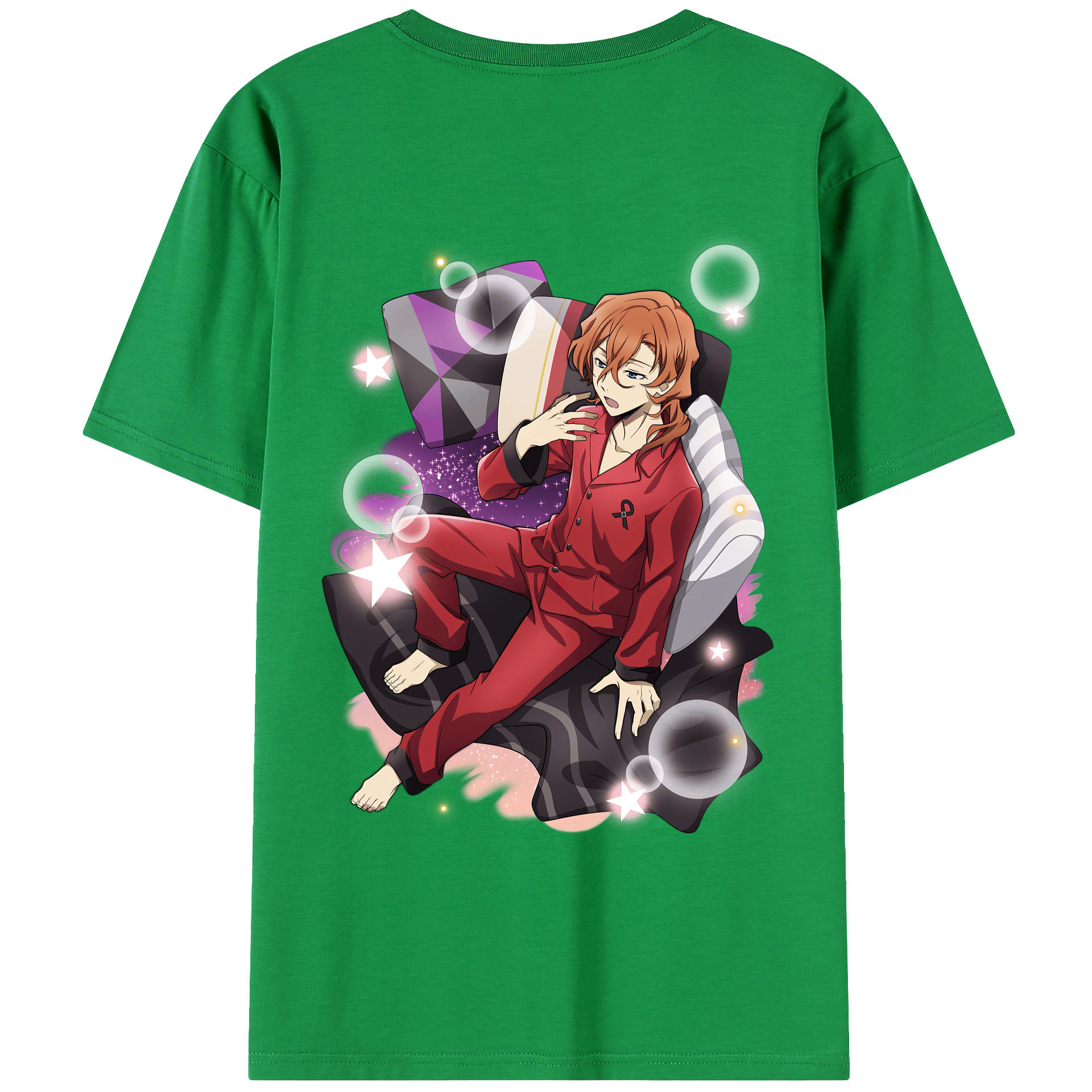 （画像用） 文豪ストレイドッグス Bungo Stray Dogs レディース半袖Tシャツ(バックプリント)