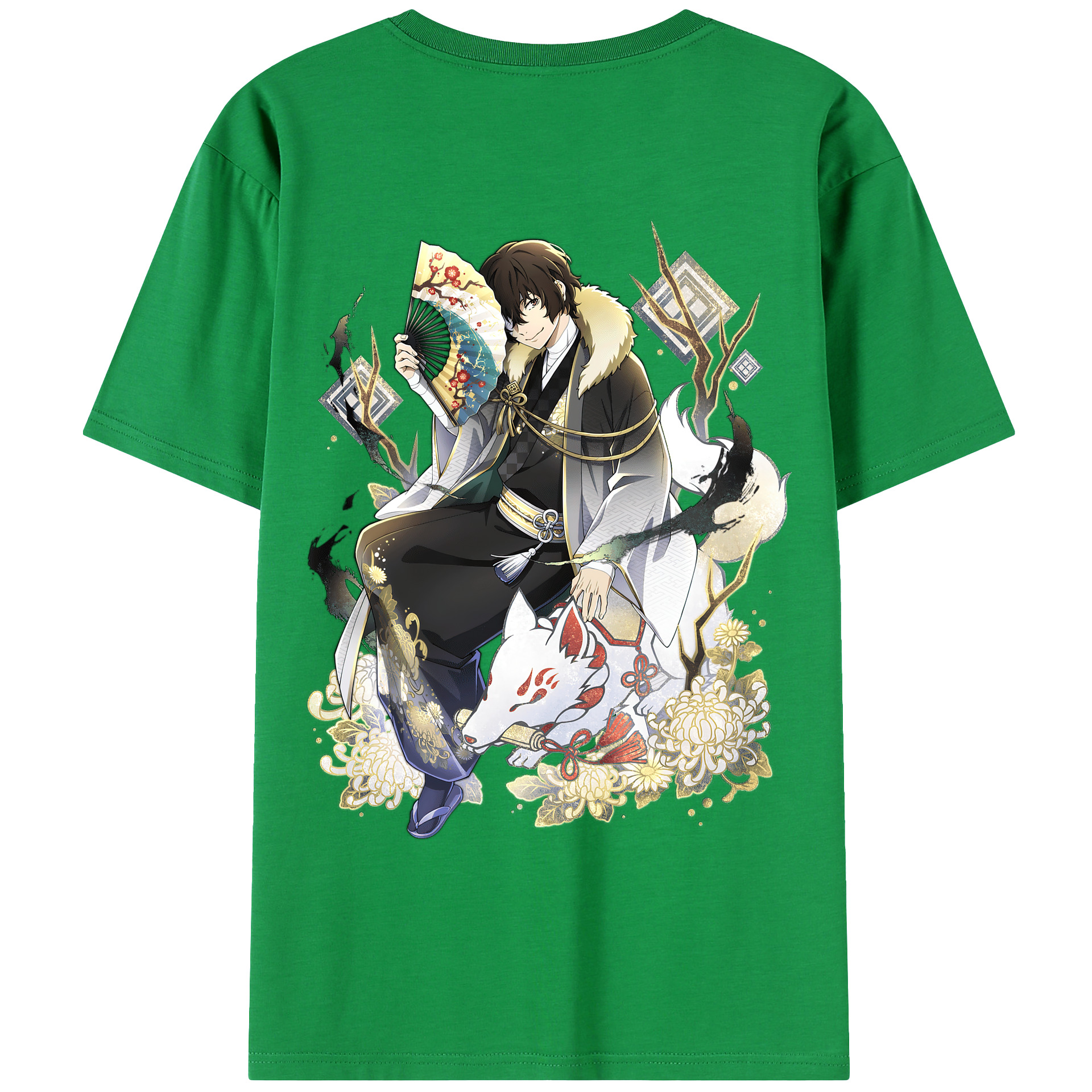 （画像用） 文豪ストレイドッグス Bungo Stray Dogs レディース半袖Tシャツ(バックプリント)