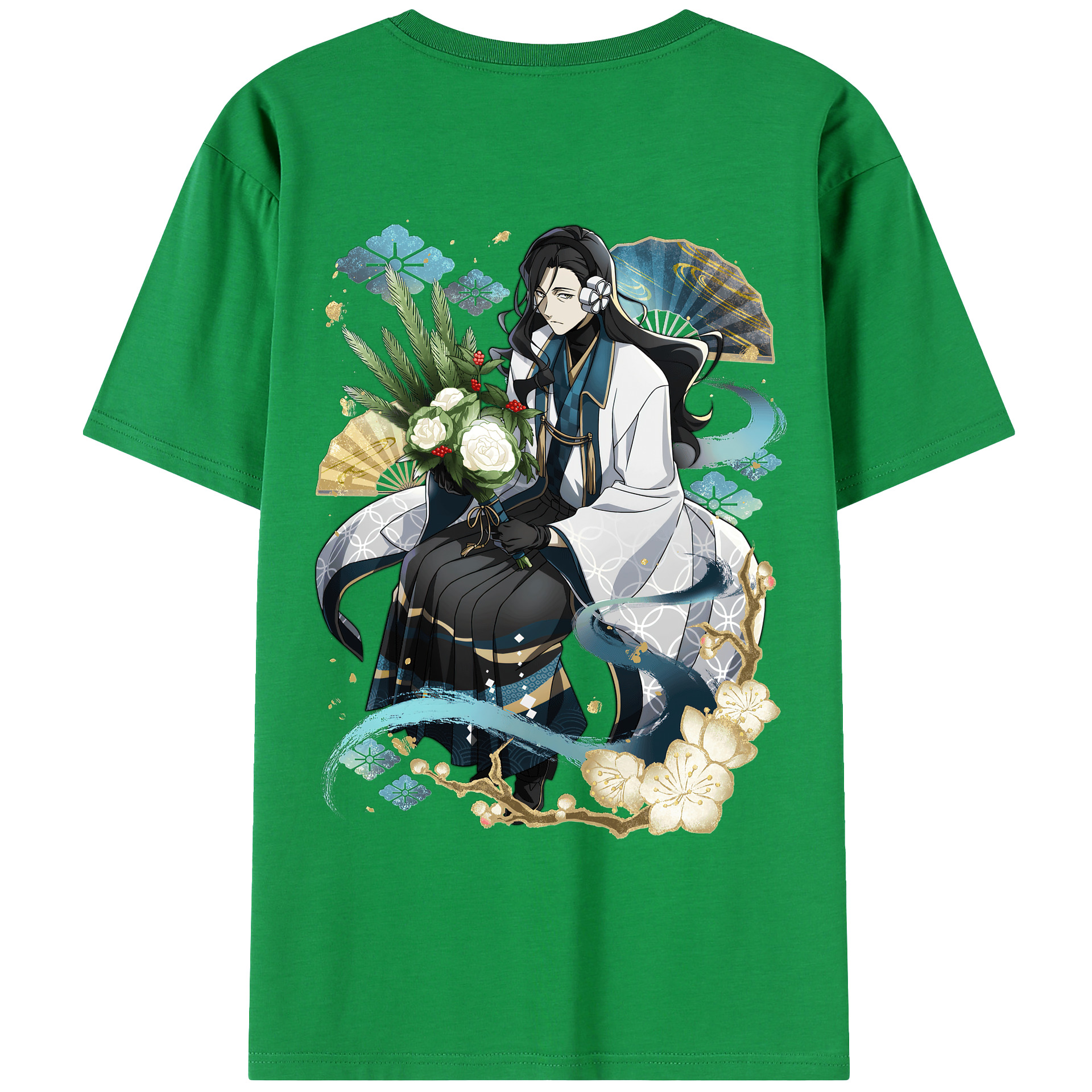 （画像用） 文豪ストレイドッグス Bungo Stray Dogs レディース半袖Tシャツ(バックプリント)