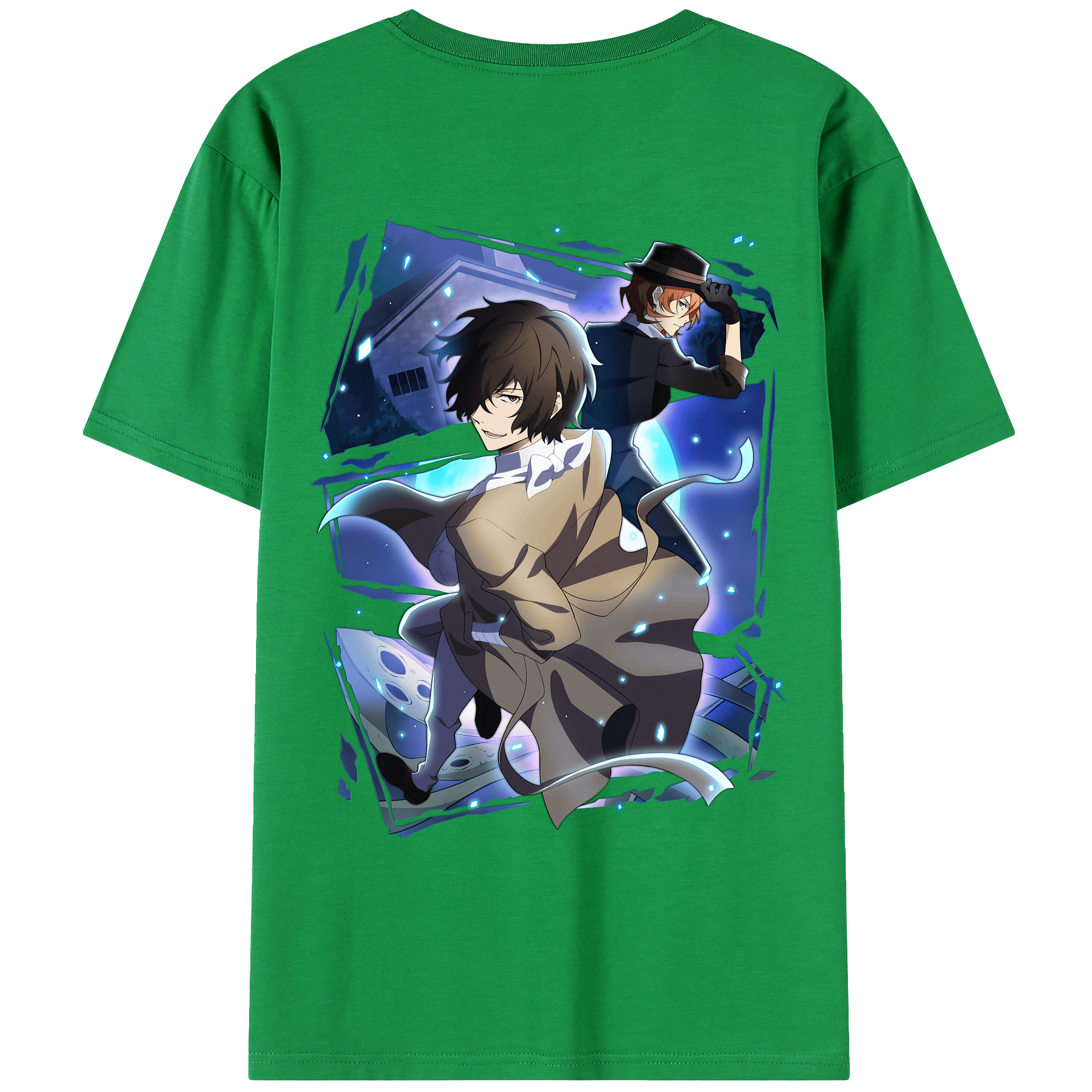 （画像用） 文豪ストレイドッグス Bungo Stray Dogs レディース半袖Tシャツ(バックプリント)