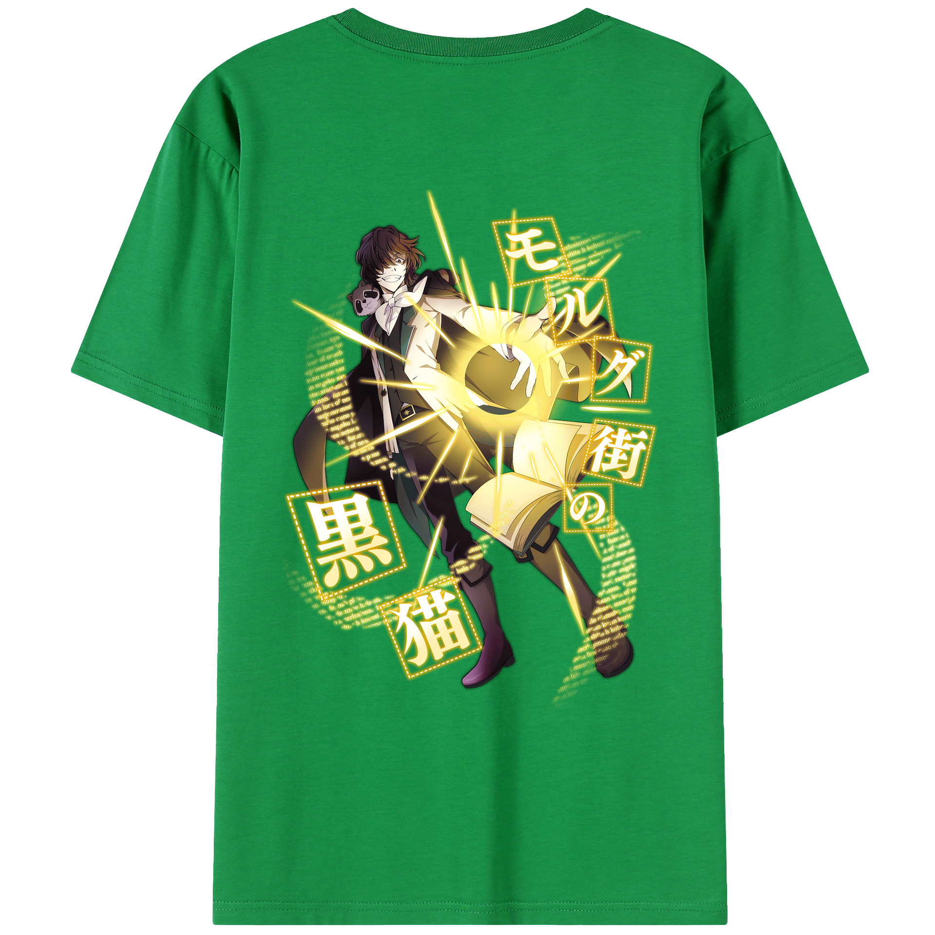 （画像用） 文豪ストレイドッグス Bungo Stray Dogs レディース半袖Tシャツ(バックプリント)