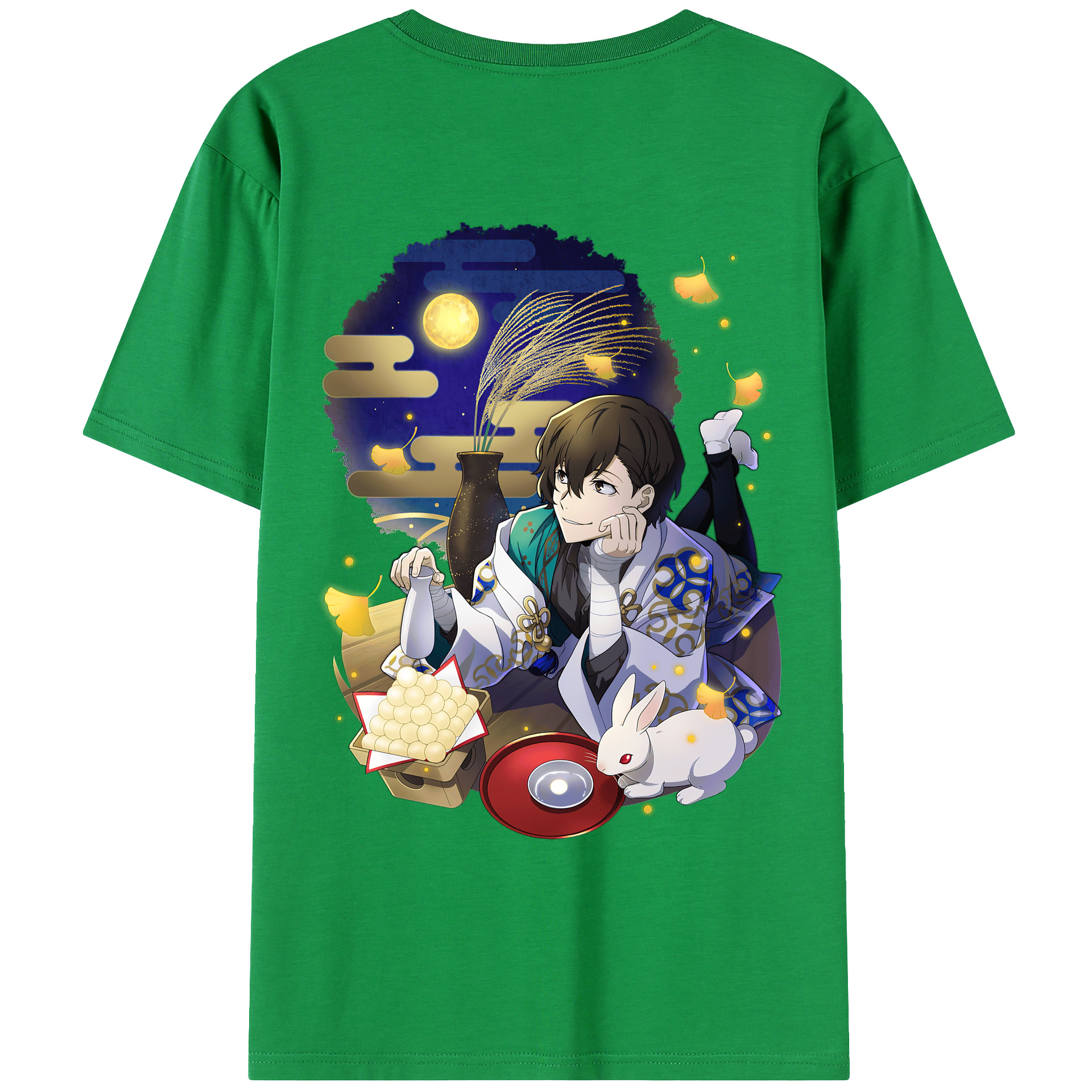 （画像用） 文豪ストレイドッグス Bungo Stray Dogs レディース半袖Tシャツ(バックプリント)
