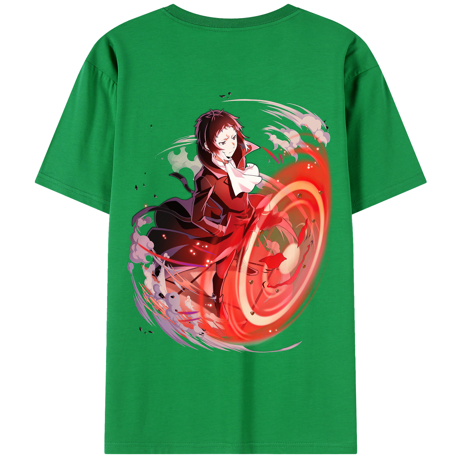 （画像用） 文豪ストレイドッグス Bungo Stray Dogs レディース半袖Tシャツ(バックプリント)