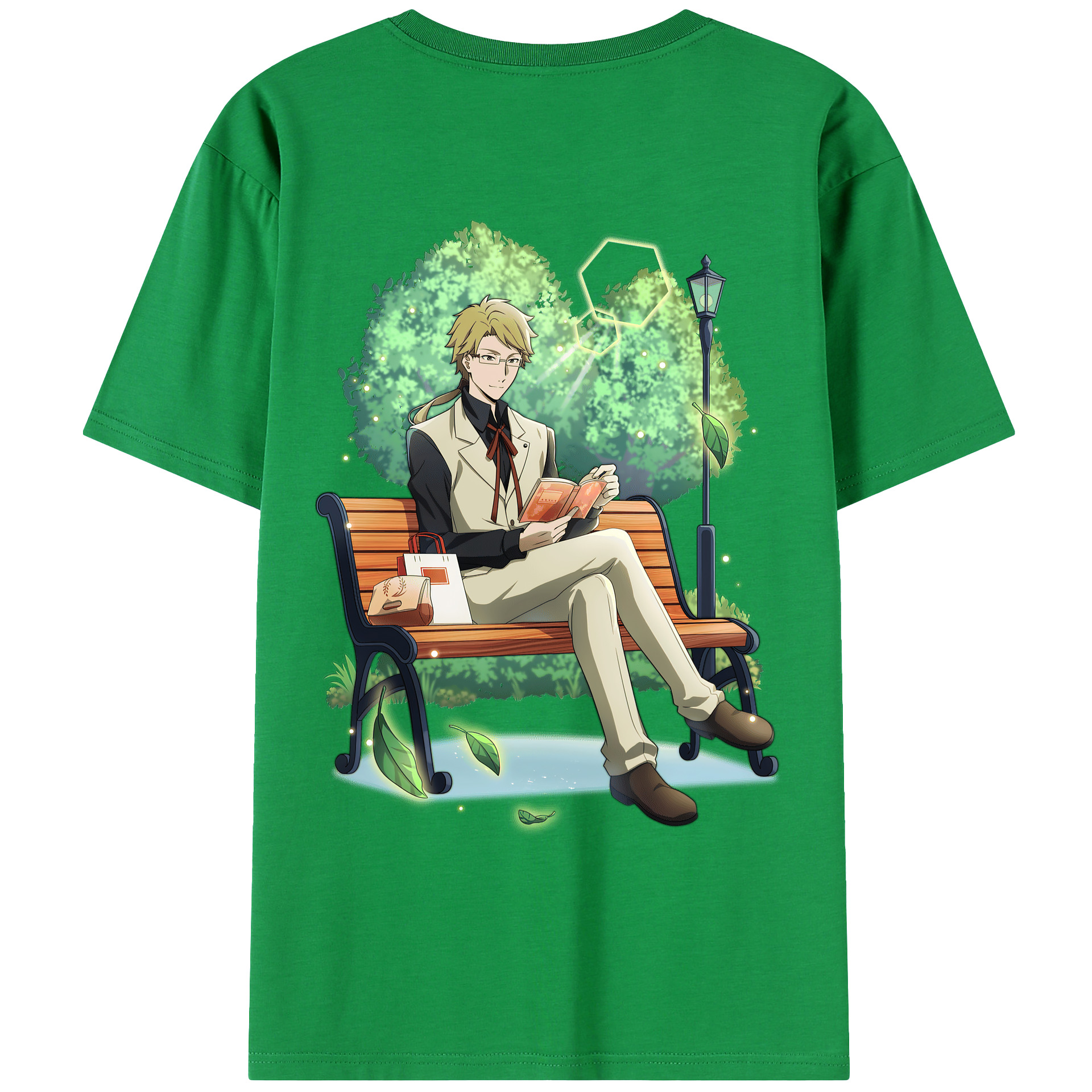 （画像用） 文豪ストレイドッグス Bungo Stray Dogs レディース半袖Tシャツ(バックプリント)