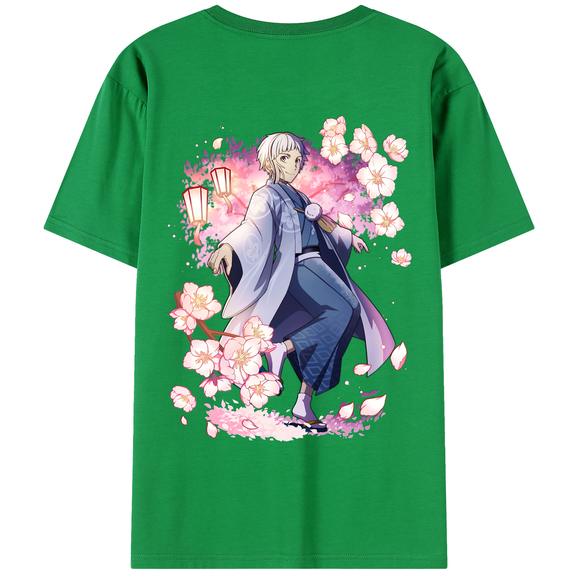 （画像用） 文豪ストレイドッグス Bungo Stray Dogs レディース半袖Tシャツ(バックプリント)
