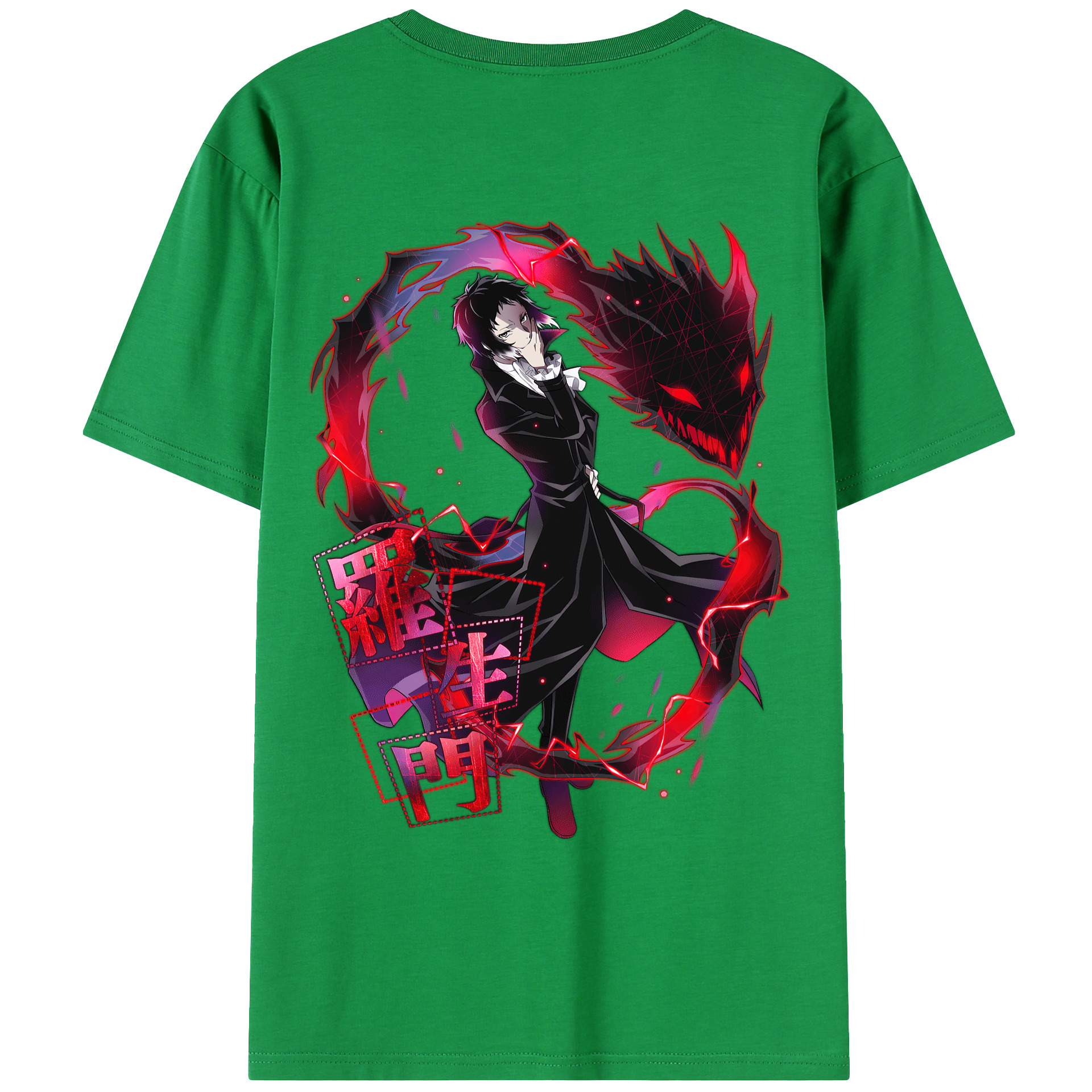 （画像用） 文豪ストレイドッグス Bungo Stray Dogs レディース半袖Tシャツ(バックプリント)