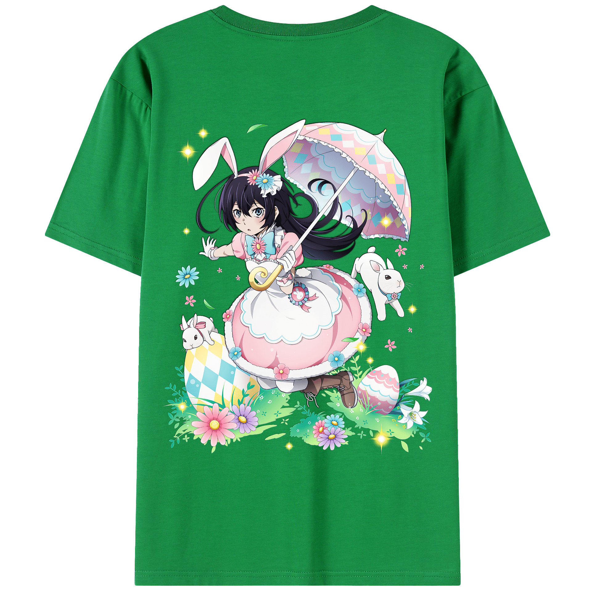 （画像用） 文豪ストレイドッグス Bungo Stray Dogs レディース半袖Tシャツ(バックプリント)