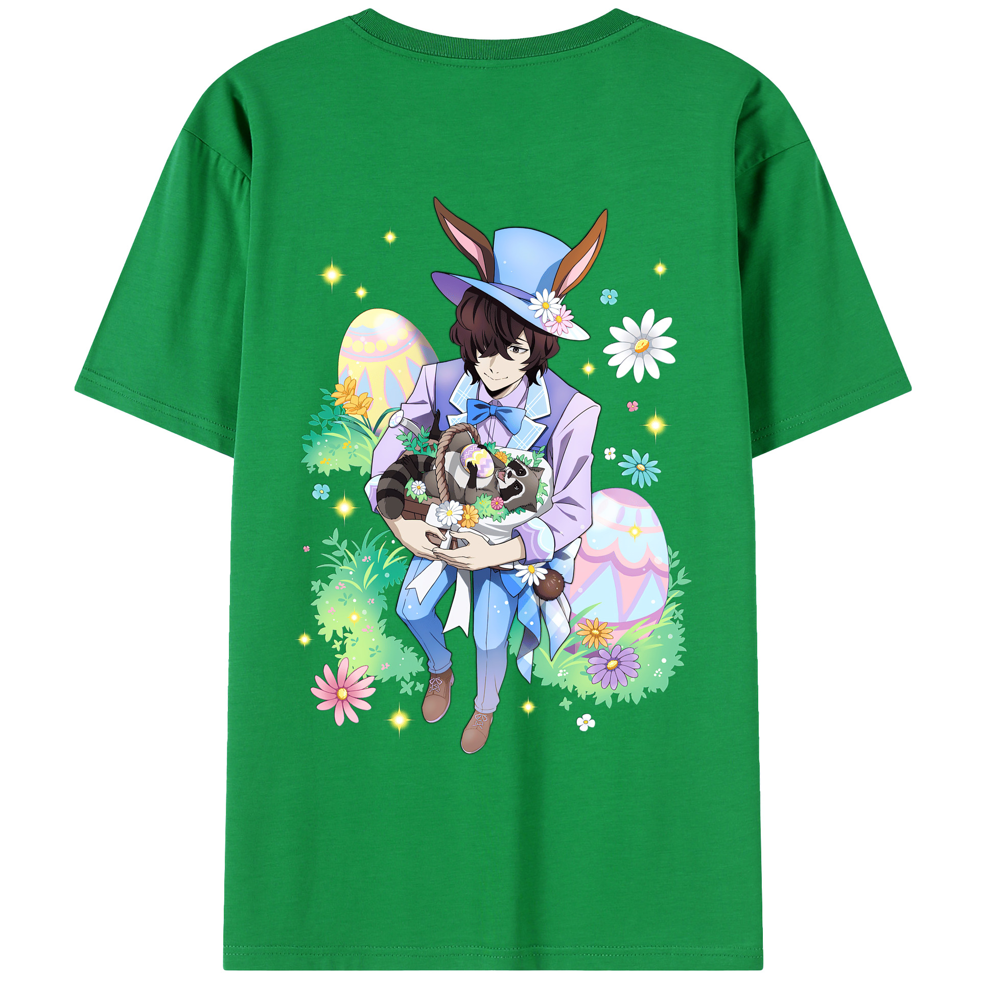 （画像用） 文豪ストレイドッグス Bungo Stray Dogs レディース半袖Tシャツ(バックプリント)