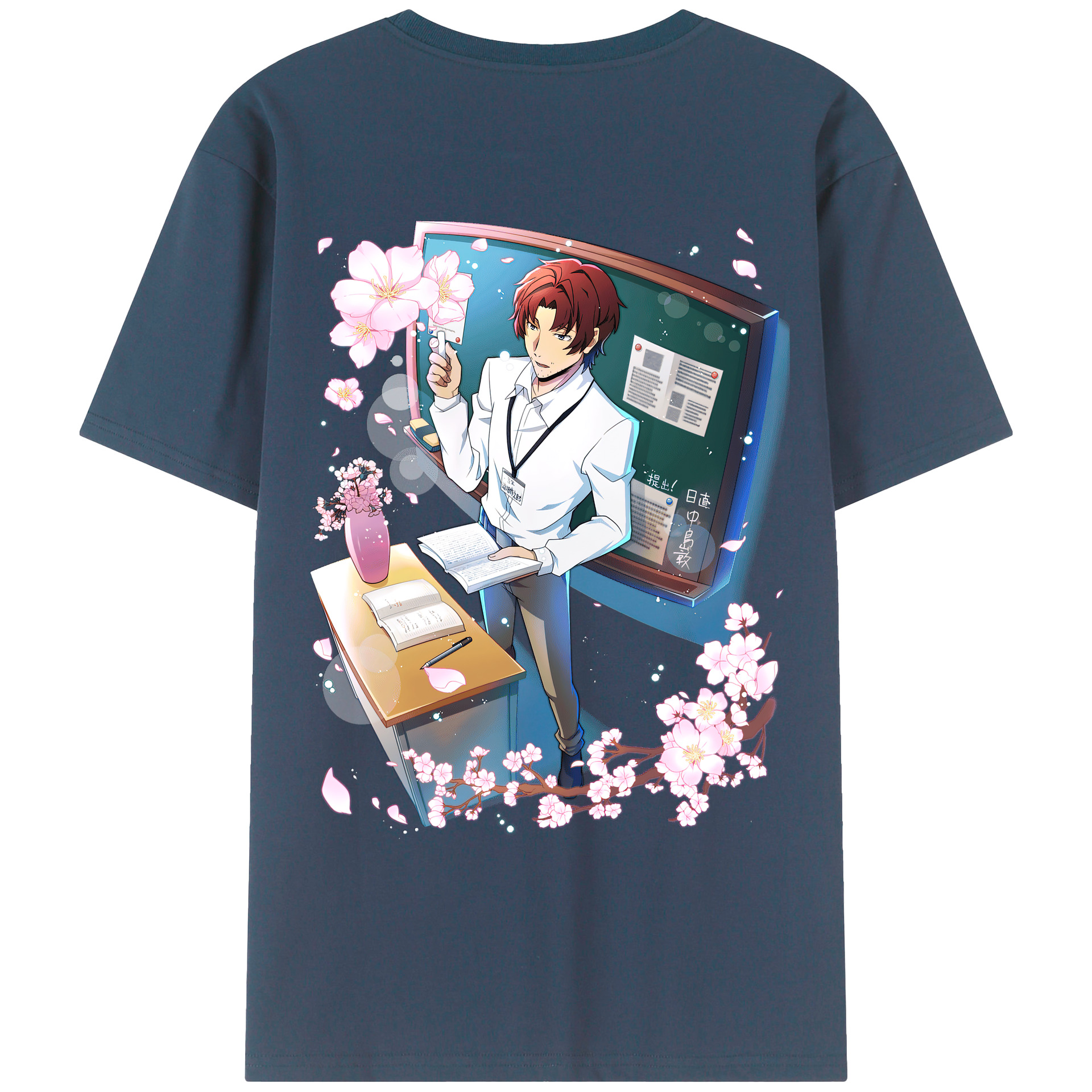 （画像用） 文豪ストレイドッグス Bungo Stray Dogs レディース半袖Tシャツ(バックプリント)